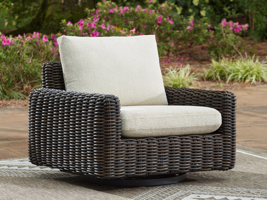 Kimora Outdoor Swivel Lounge Chair