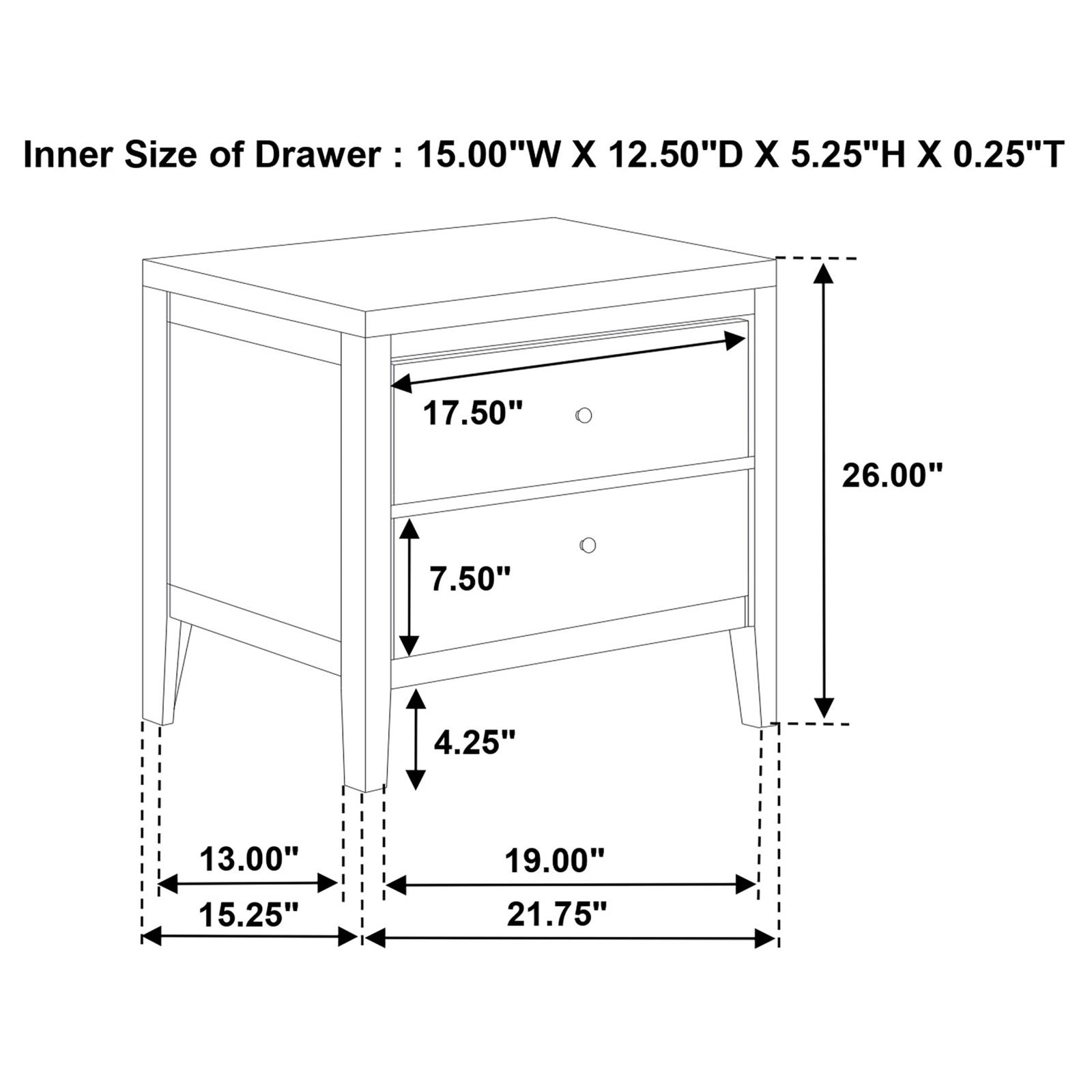 Wilkes Bedroom Set Dark Cocoa - Image 19