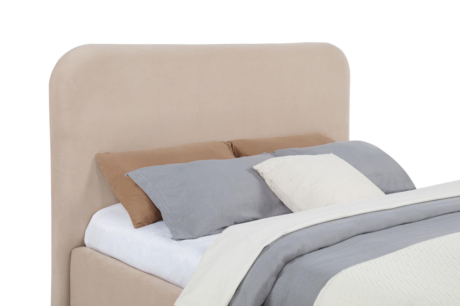 Anders Upholstered Queen Storage Lift Platform Bed - Image 8