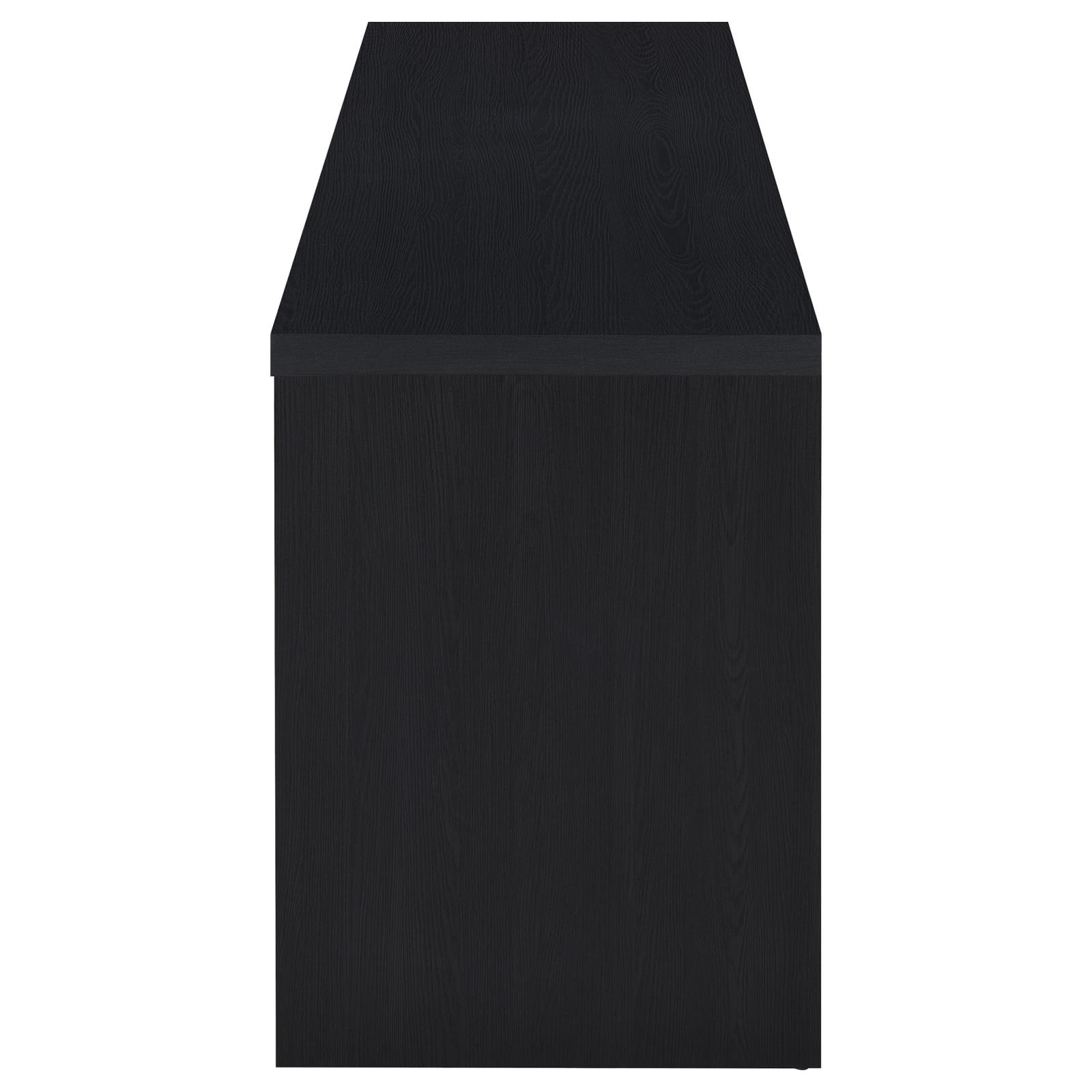 Rutland 59-inch 3-drawer TV Stand Media Console Black - Image 6