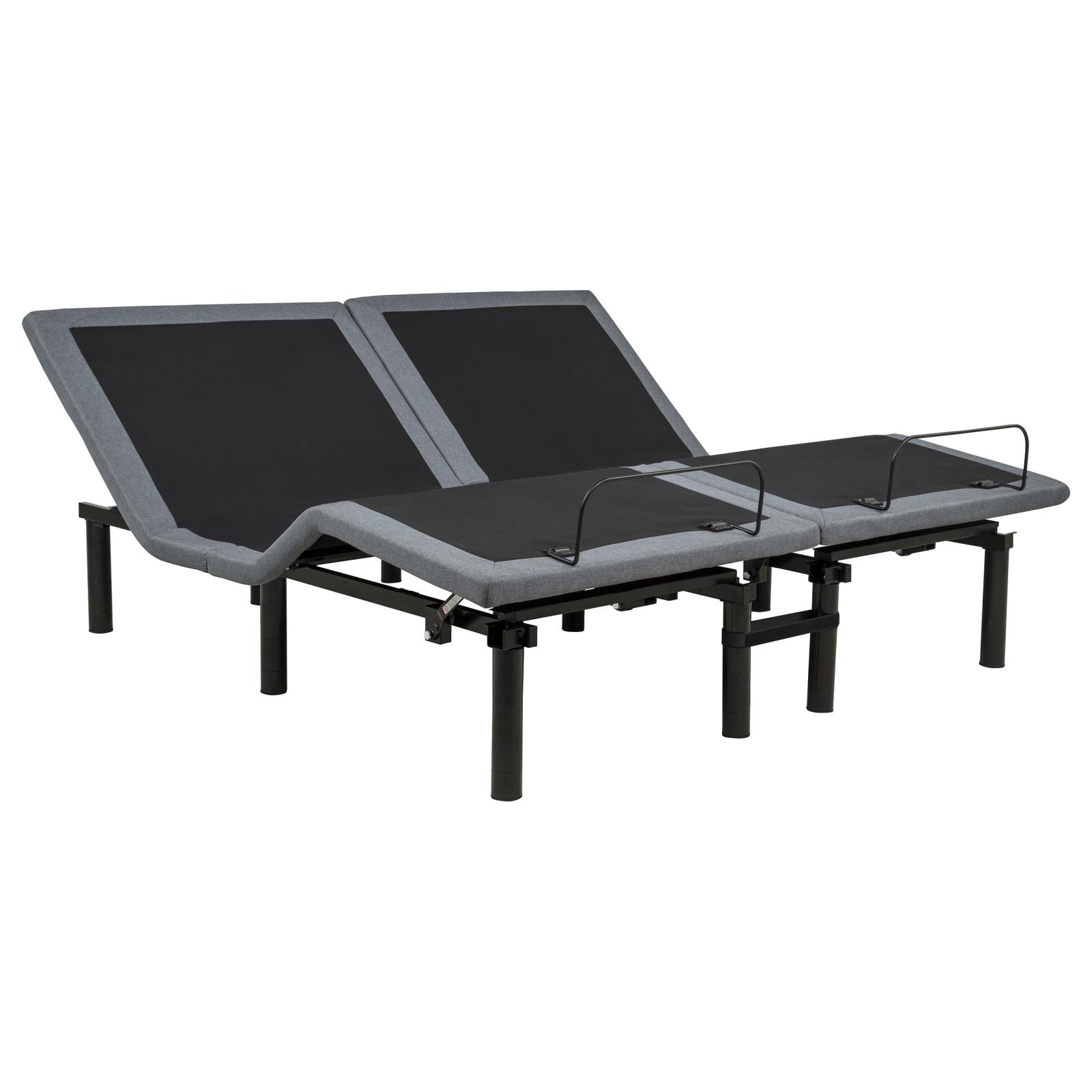 Tasca 2-Piece Split Eastern King Dual-Motor Adjustable Bed Base
