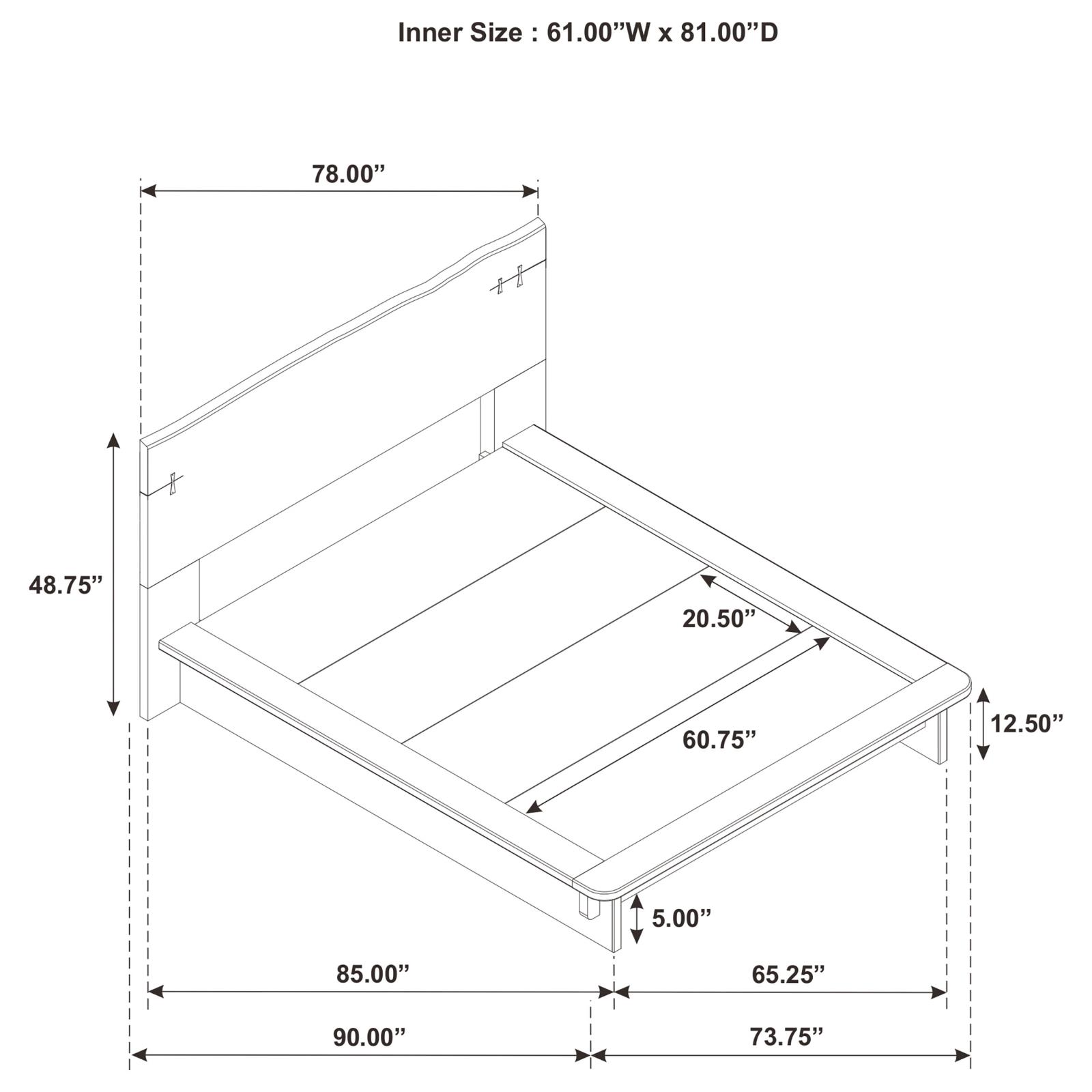 Stillwater Queen Platform Bed - Image 7