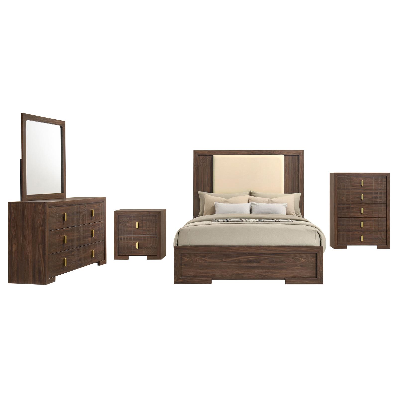Etienne Bedroom Set Walnut - Image 2