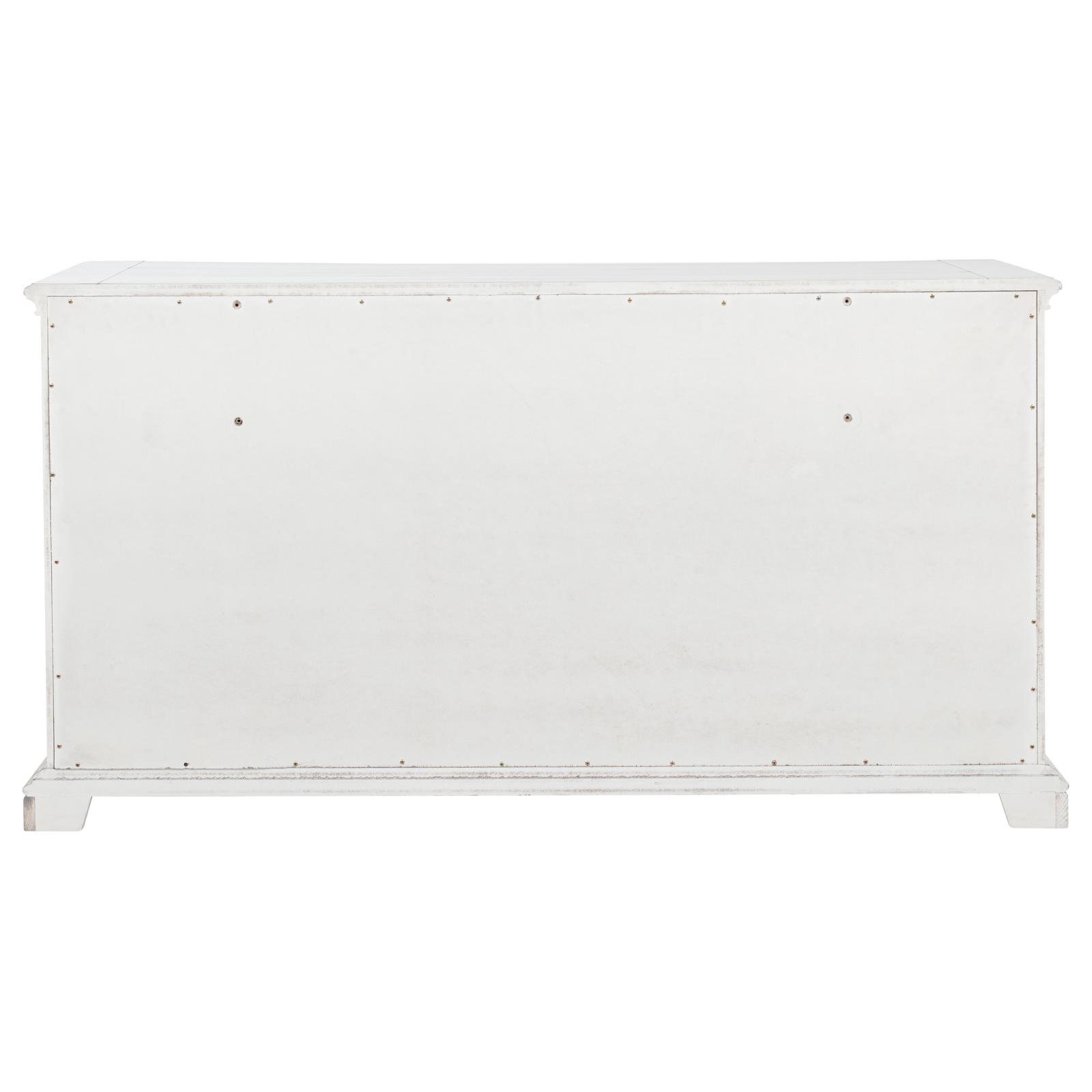 McKinney 6-drawer Bedroom Dresser Cabinet Vintage White - Image 7