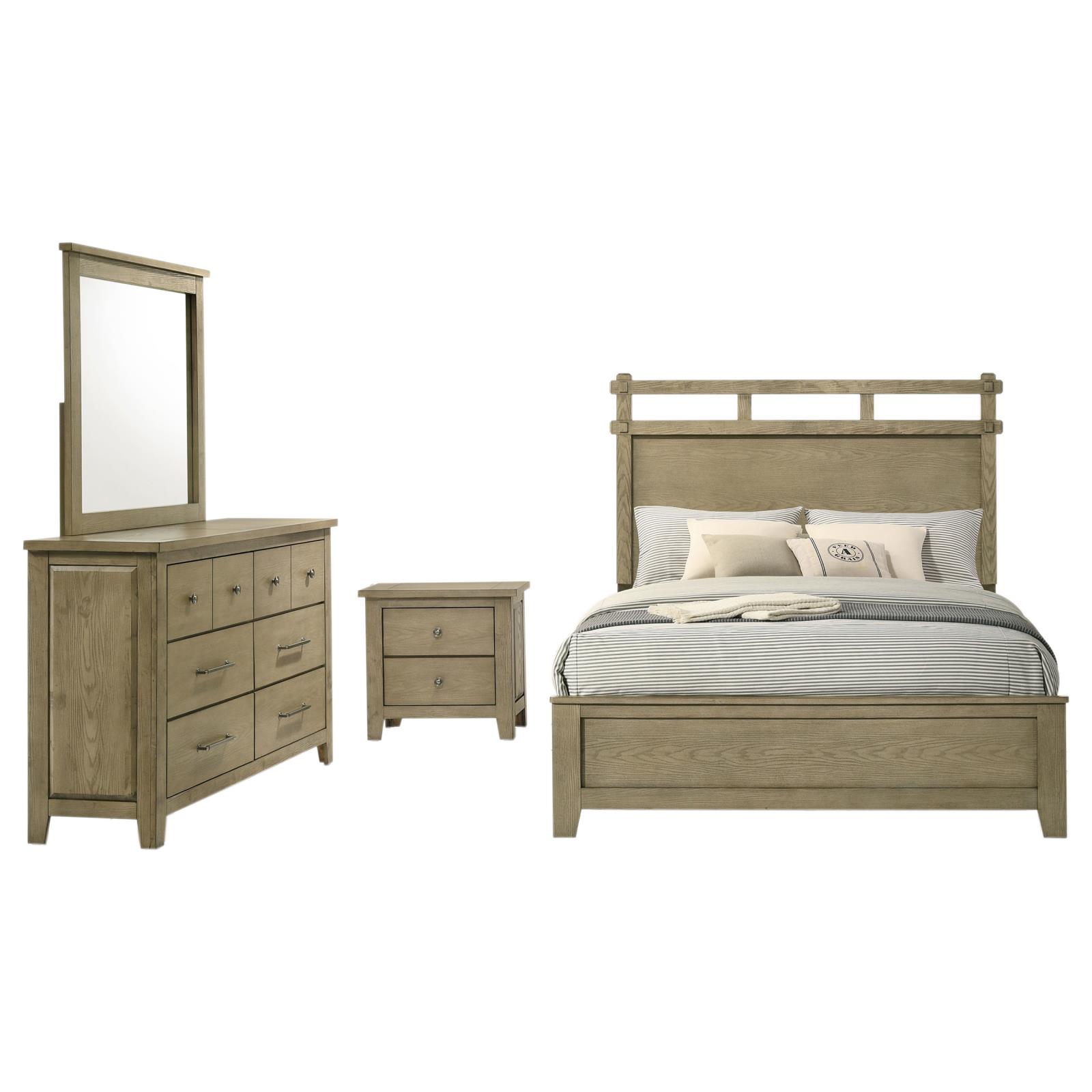 Hazlewood Bedroom Set Vineyard Oak - Image 2