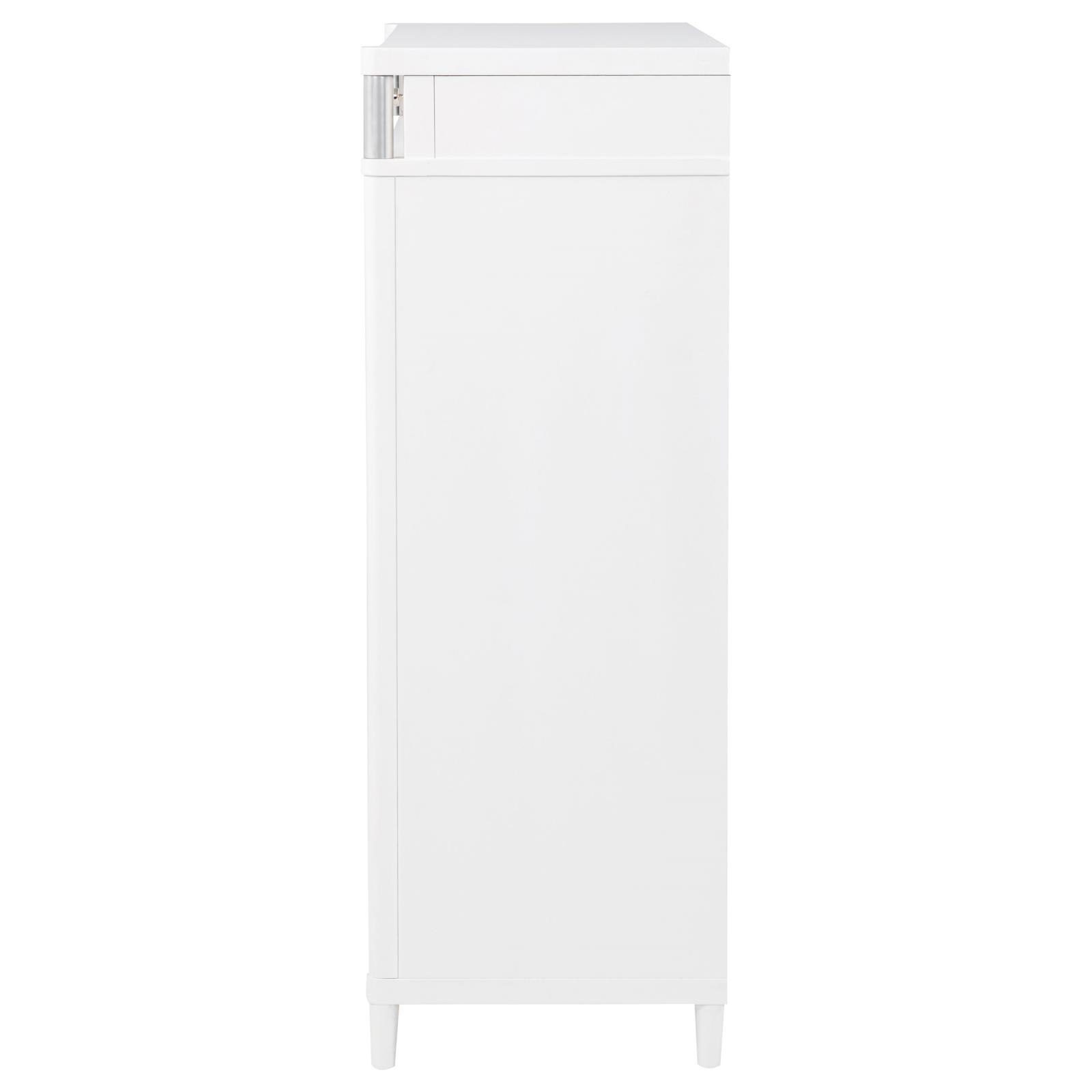Gracemont 5-drawer Bedroom Chest of Drawers White - Image 5