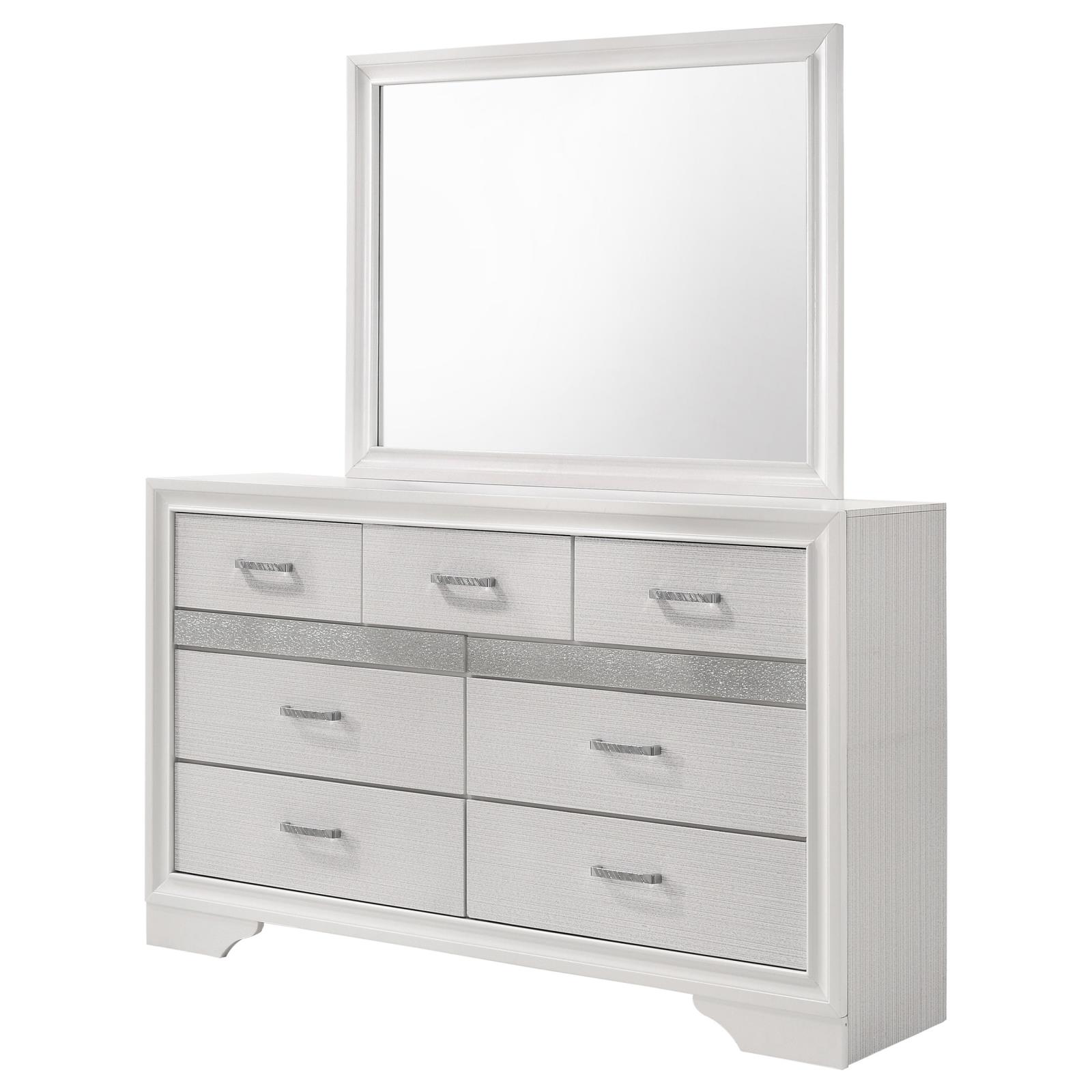 Miranda 7-drawer Dresser with Mirror - Image 4