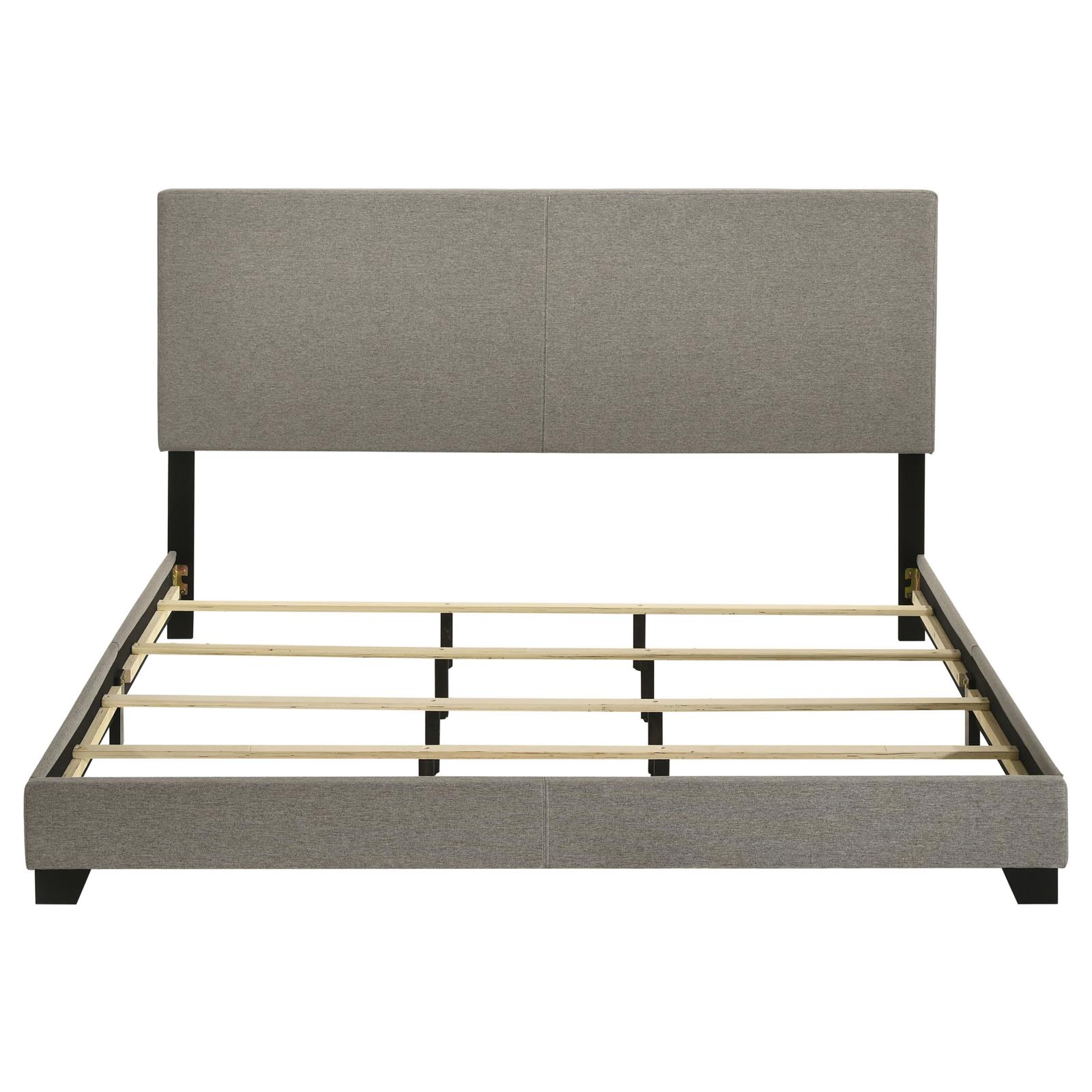 Dorian Fabric Upholstered California King Panel Bed - Image 4