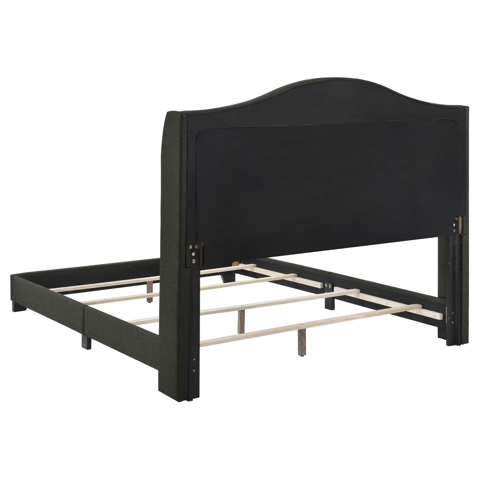 Sonoma Upholstered Eastern King Wingback Bed - Image 4