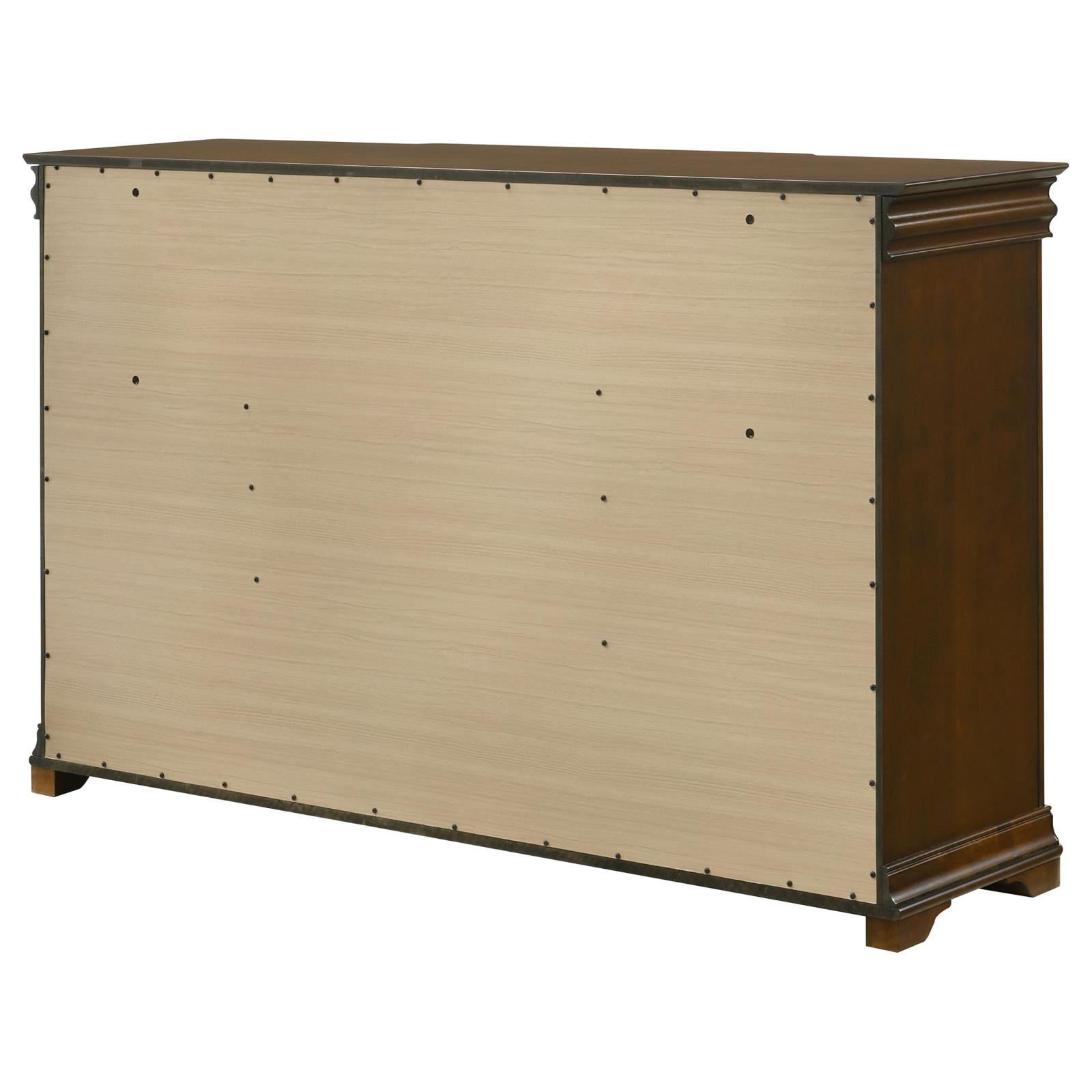 Garland 9-drawer Bedroom Dresser Cabinet Brown Cherry - Image 8
