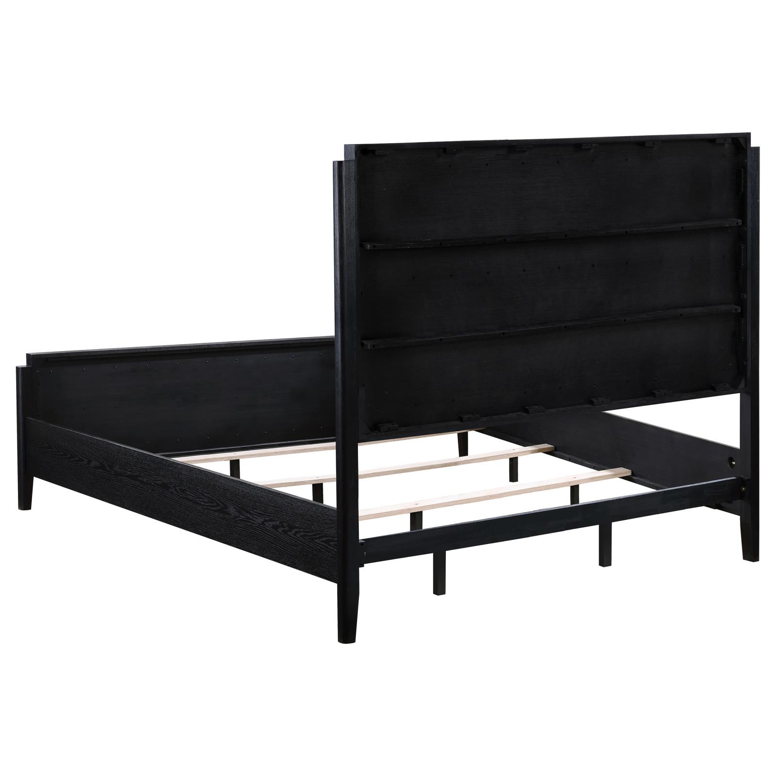 Brookmead Upholstered Bedroom Set Black - Image 5