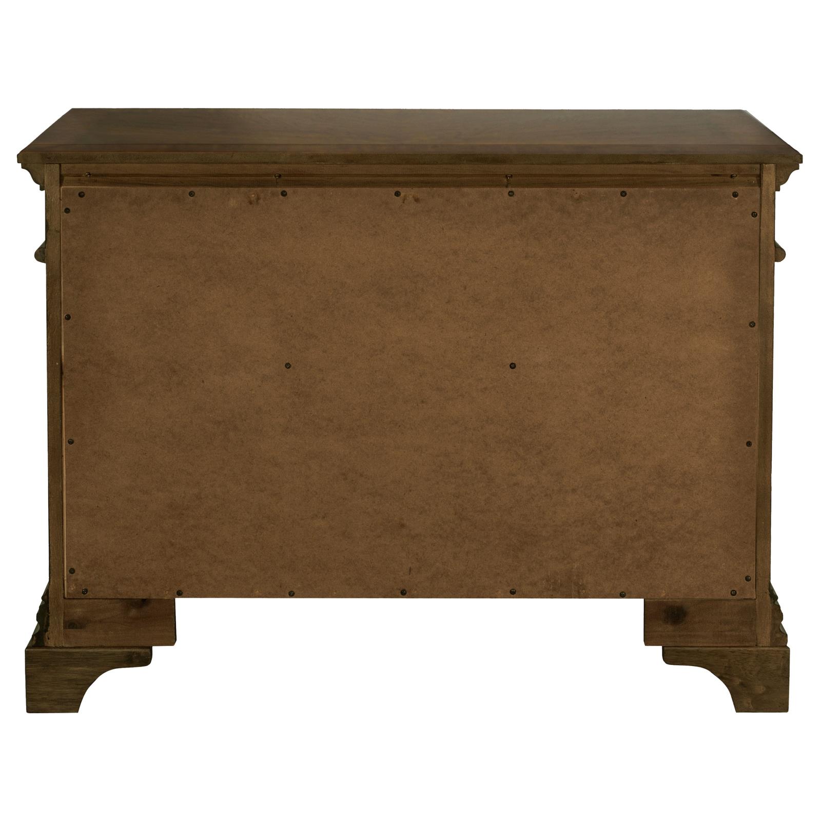 Hartshill 5-drawer Home Office File Cabinet Burnished Oak - Image 7