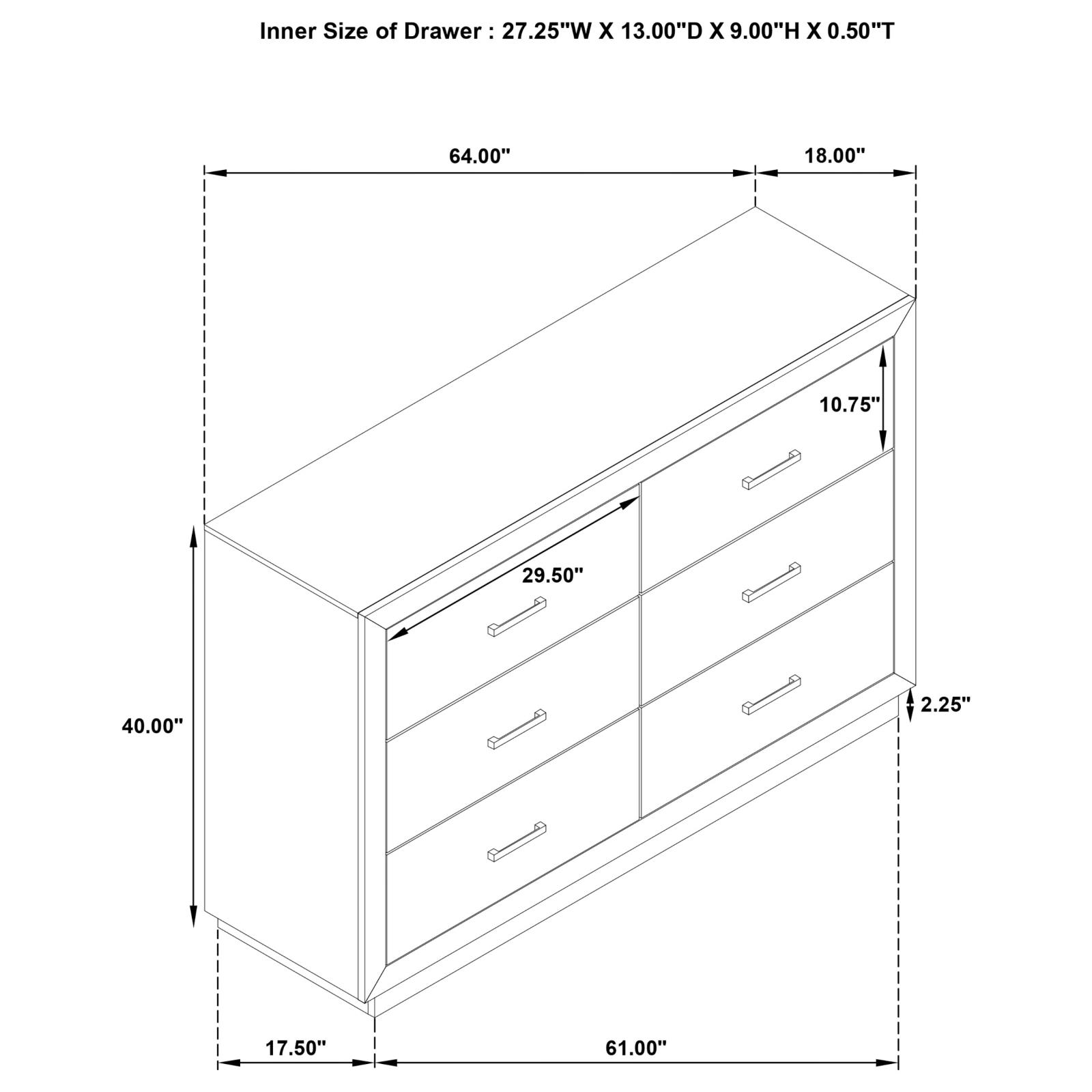 Kenora Bedroom Set Barley Brown - Image 19