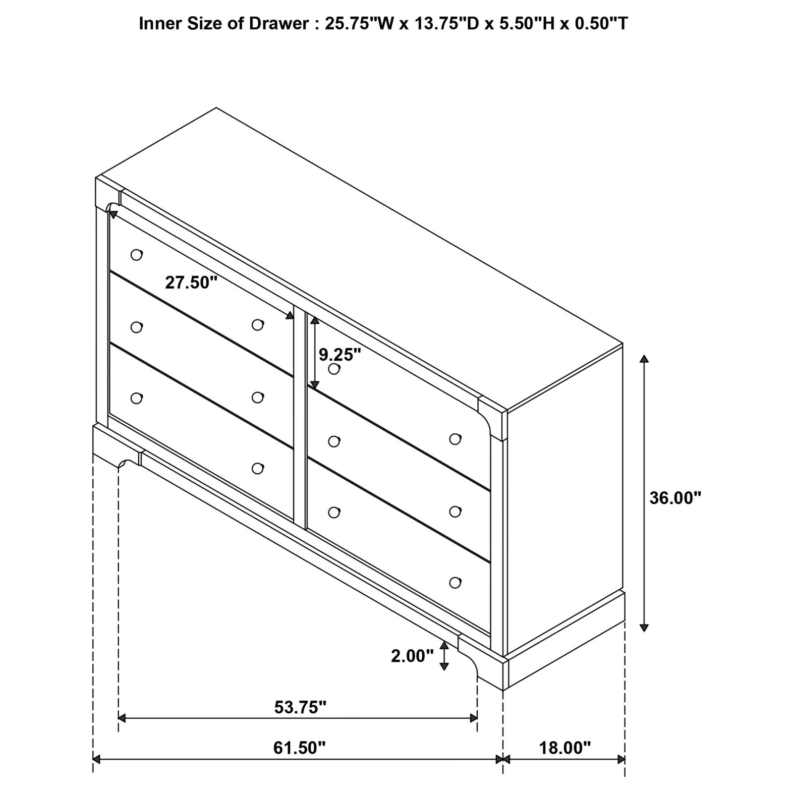 Gran Park Bedroom Set Dark Cocoa - Image 19
