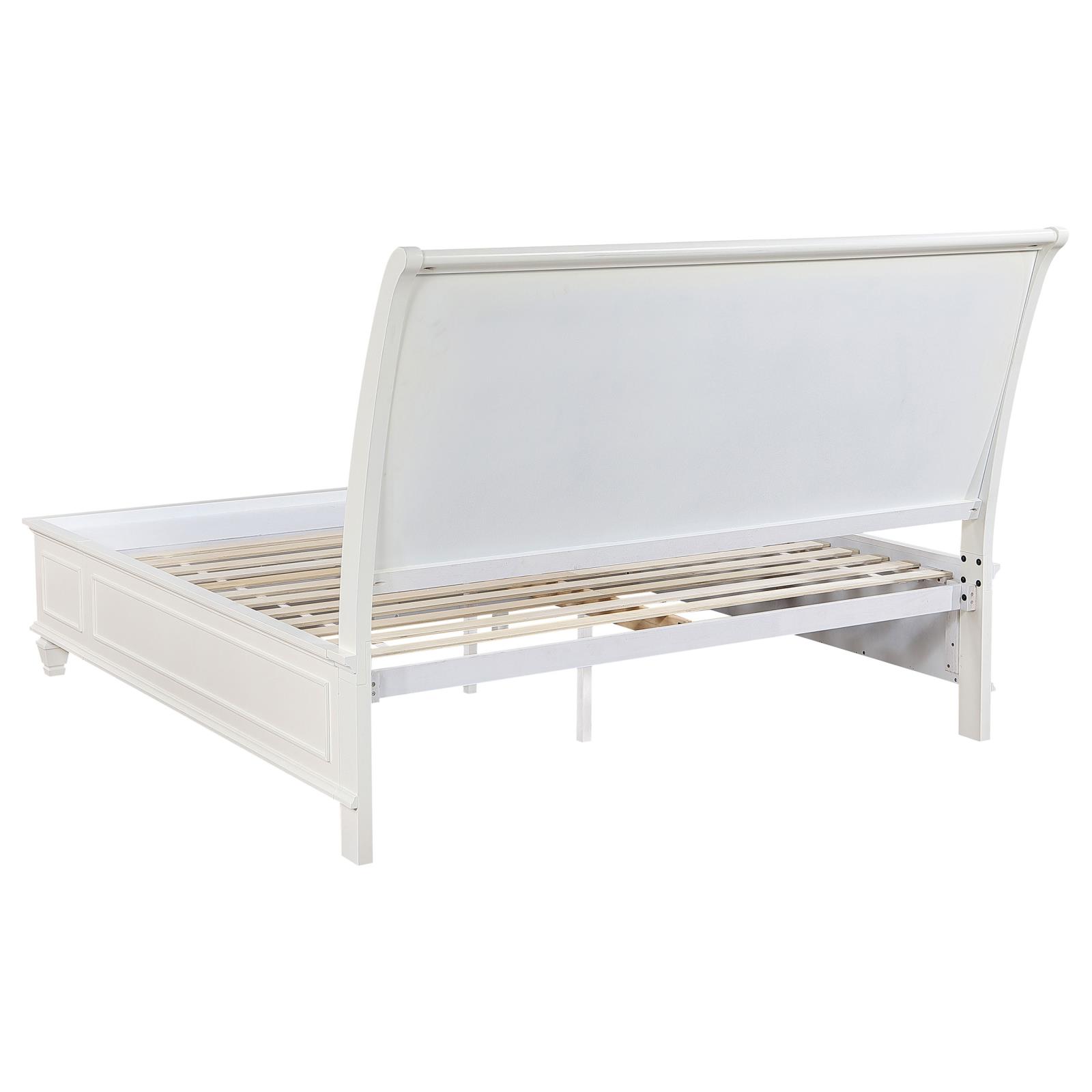 Sandy Beach Bedroom Set Cream White - Image 4
