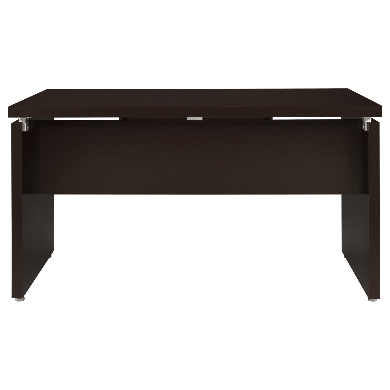 Skylar 55-inch Computer Desk with Keyboard Drawer Cappuccino - Image 8