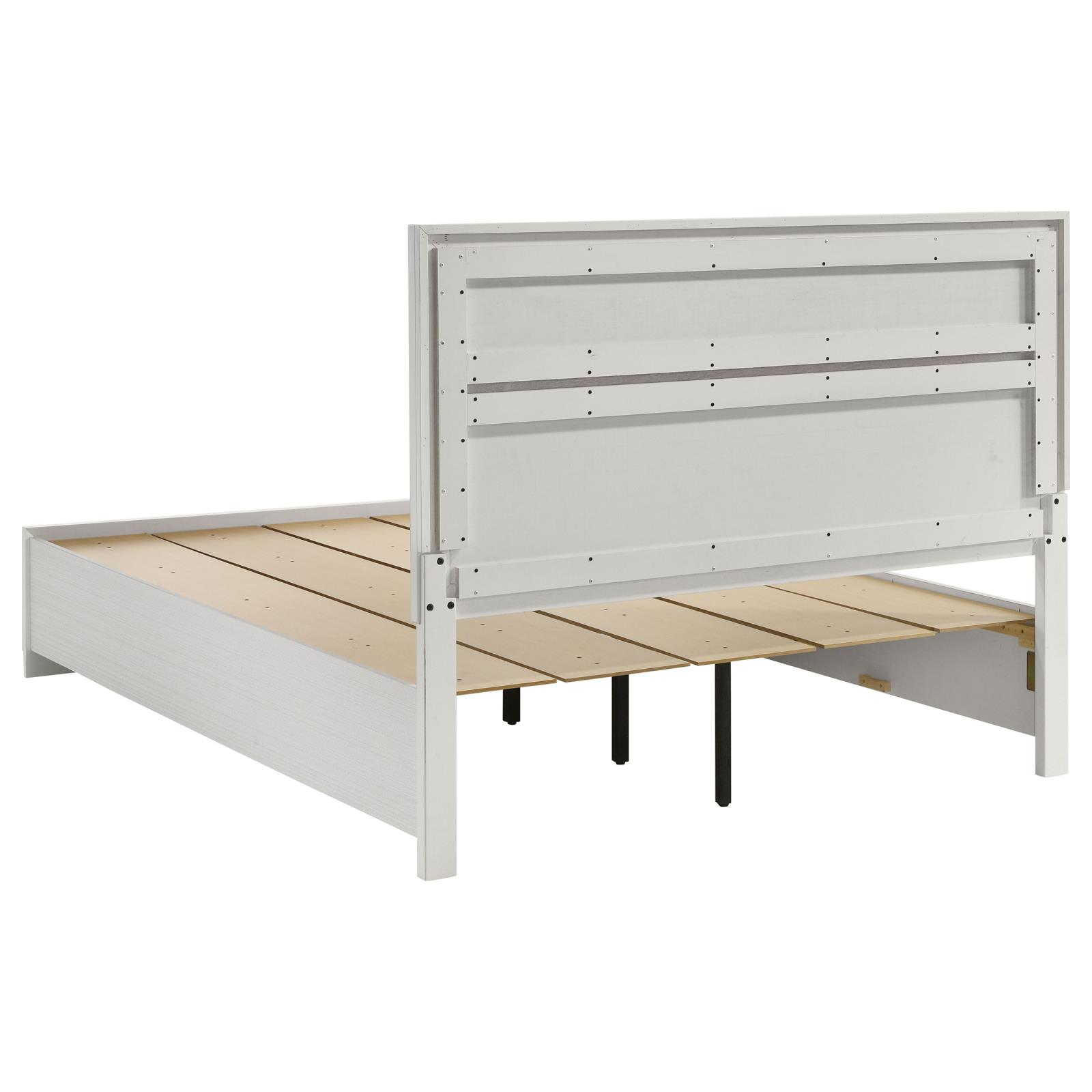 Miranda 51-inch Wood Queen Storage Panel Bed - Image 5