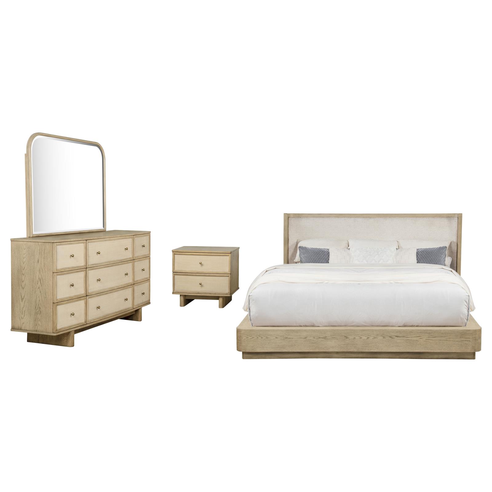 Kailani Bedroom Set Beige Oak - Image 2