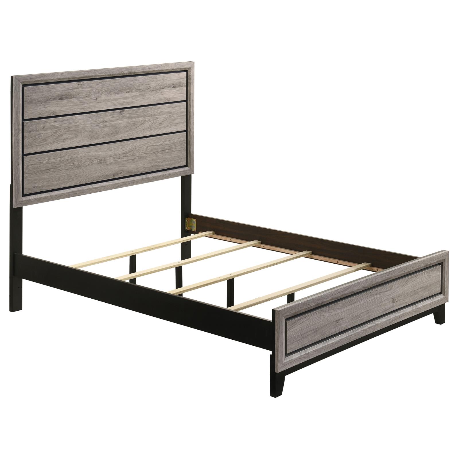 Valen Four-piece Bedroom Set Light Taupe - Image 3