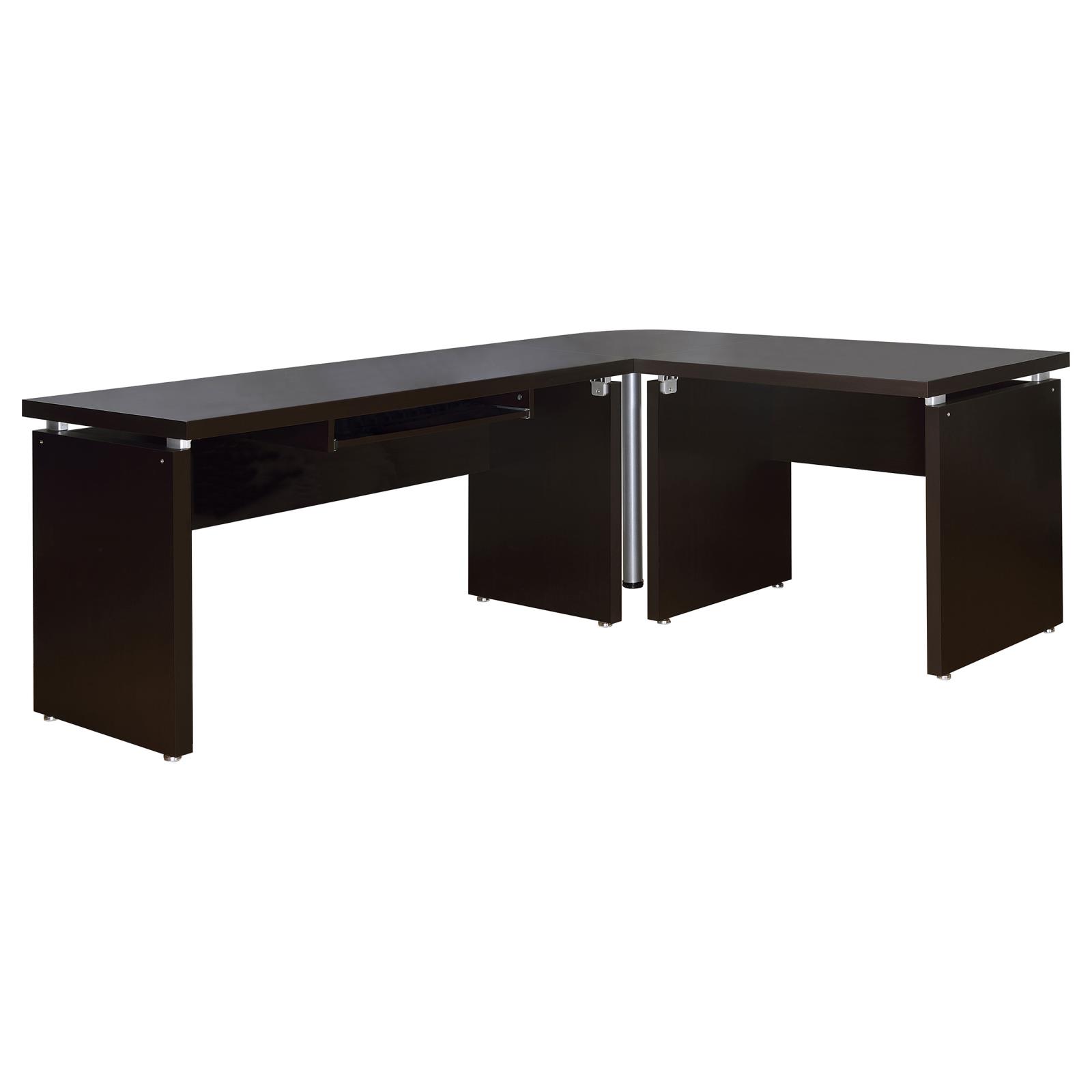 Skylar 55-inch Computer Desk with Keyboard Drawer Cappuccino - Image 13