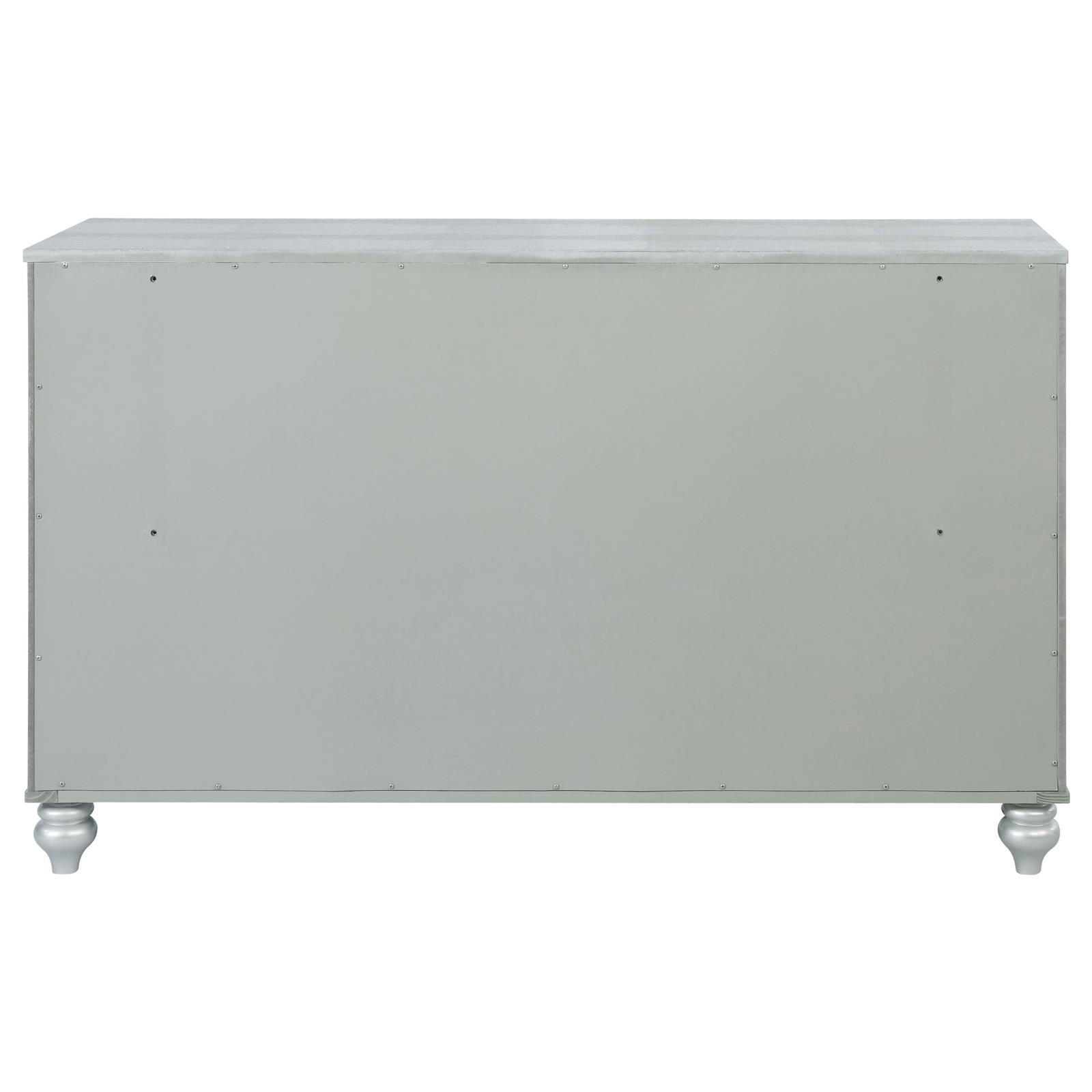 Gunnison 6-drawer Dresser Silver Metallic - Image 7