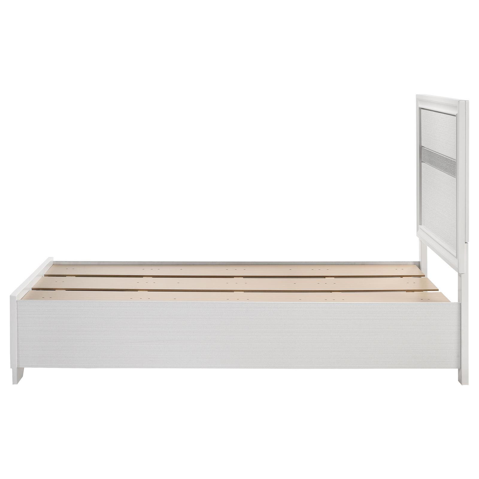 Miranda 51-inch Wood Twin Storage Panel Bed - Image 5
