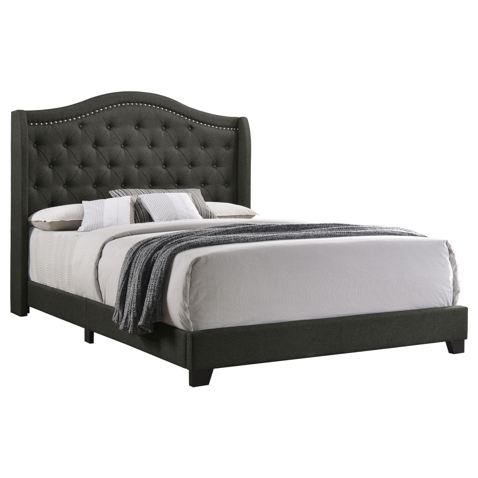 Sonoma Upholstered Eastern King Wingback Bed - Image 3