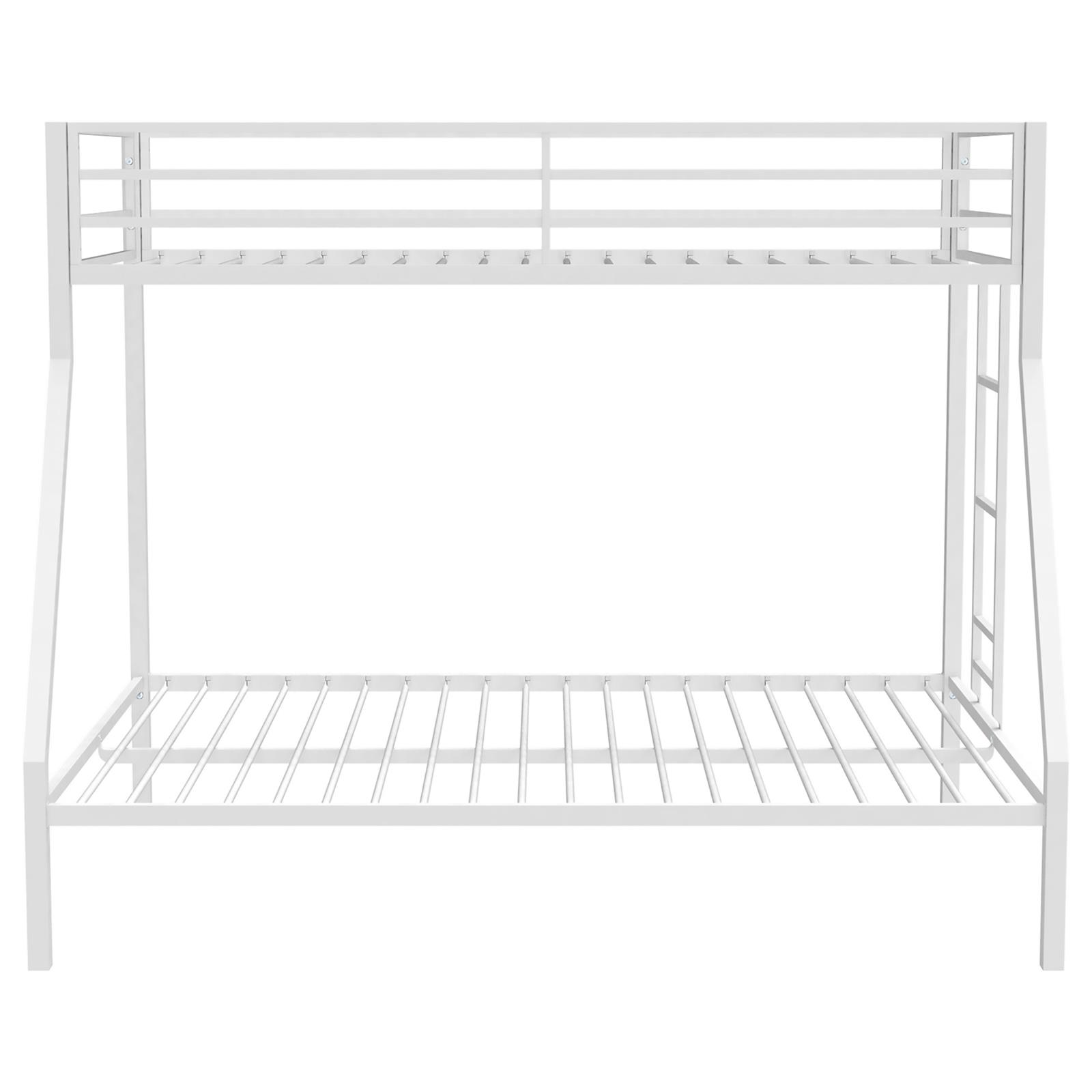 Alevera Metal Twin Over Full Bunk Bed with Ladder - Image 12