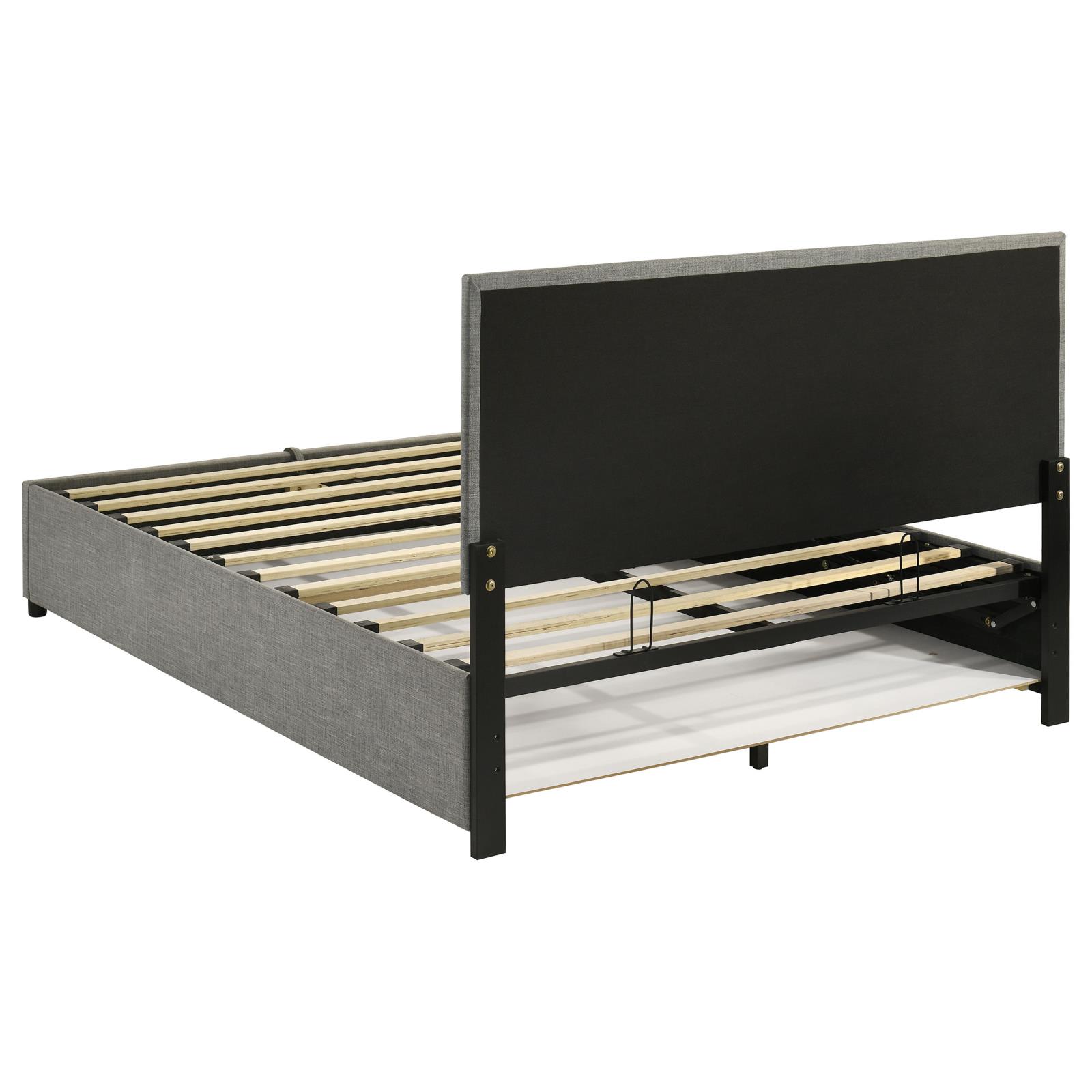 Reeves Upholstered Queen Lift-Top Storage Platform Bed - Image 18