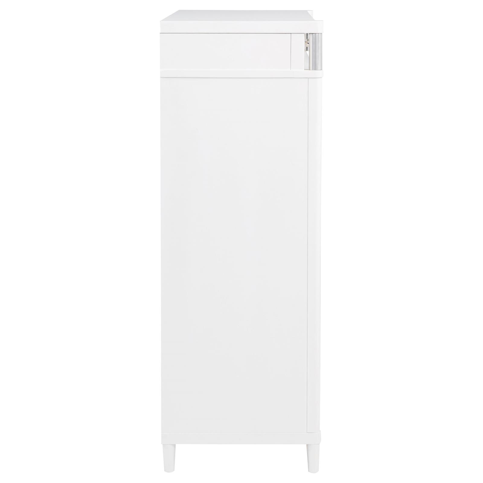 Gracemont 5-drawer Bedroom Chest of Drawers White - Image 9