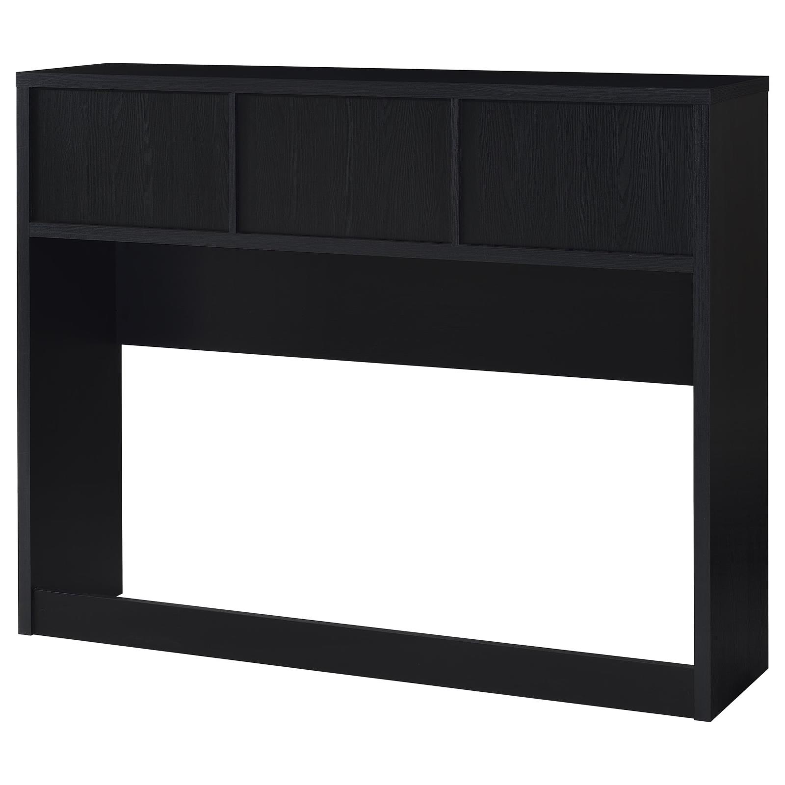 Westpark 49-inch Queen Bookcase Headboard Black - Image 6
