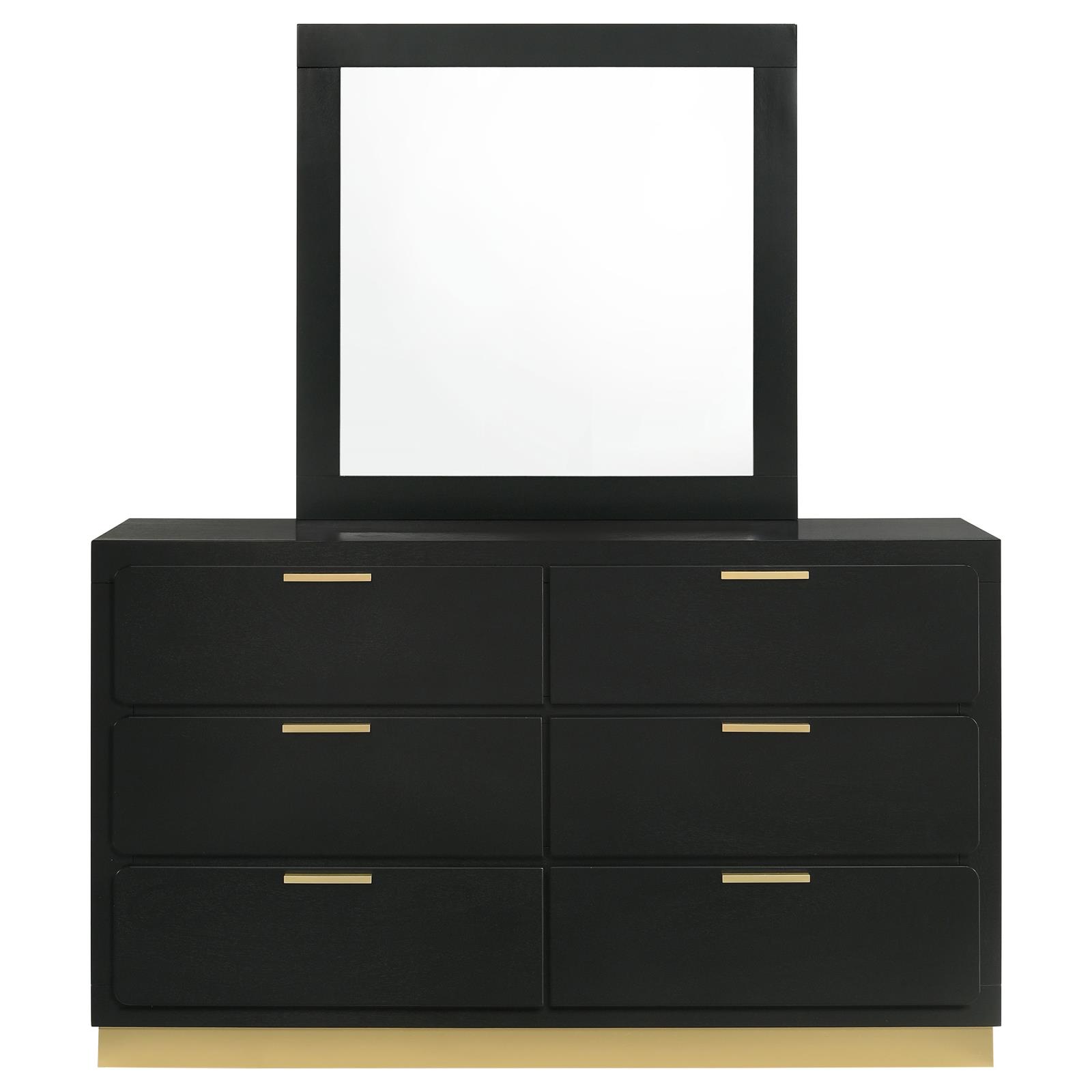 Caraway 6-drawer Dresser with Mirror - Image 16