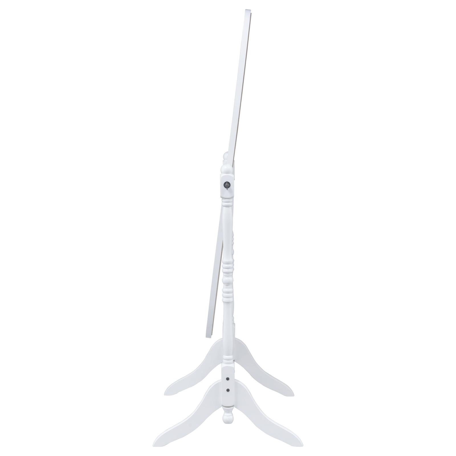 Foyet Wood Adjustable Full Length Cheval Mirror White - Image 4