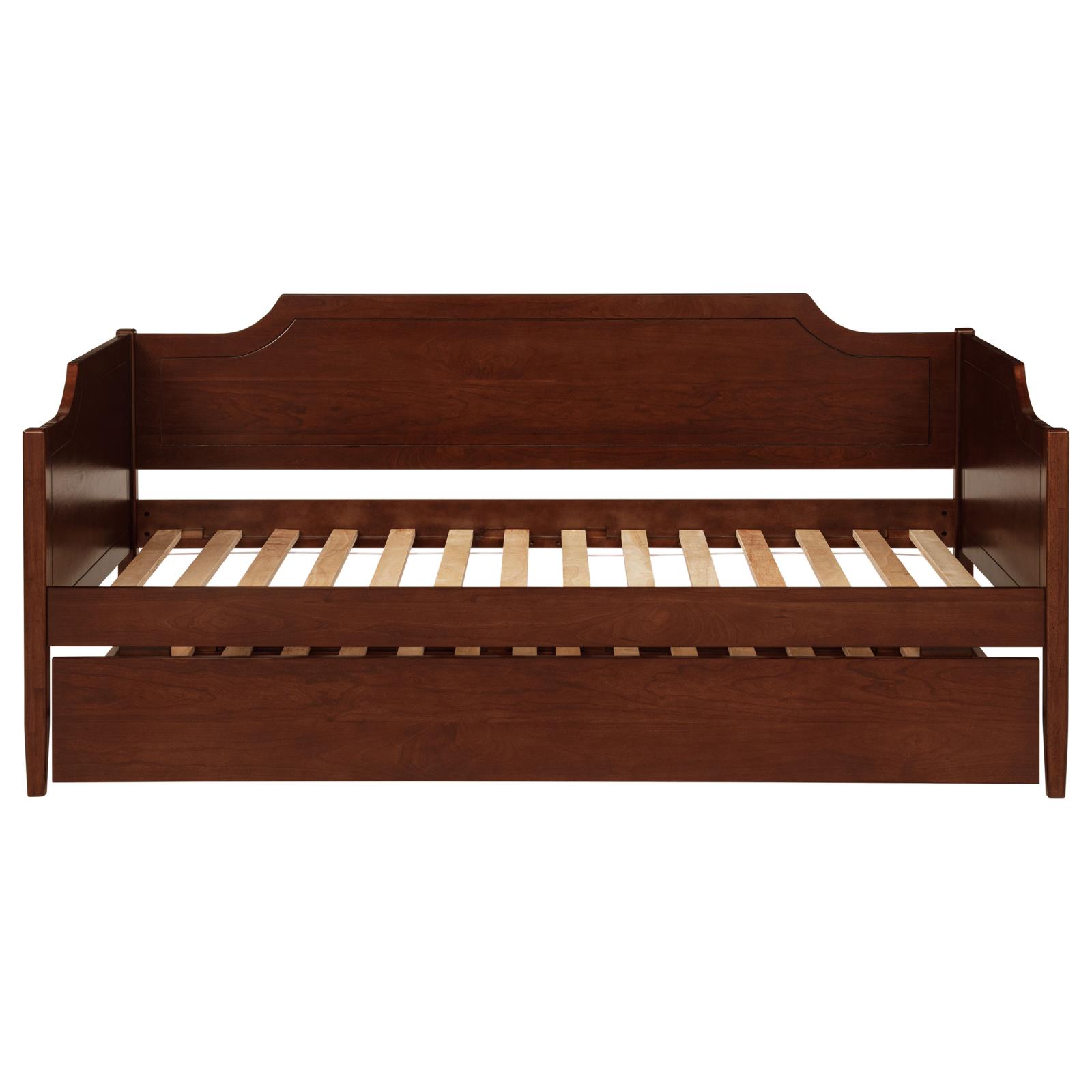 Redding Wood Twin Daybed With Trundle Cherry - Image 5