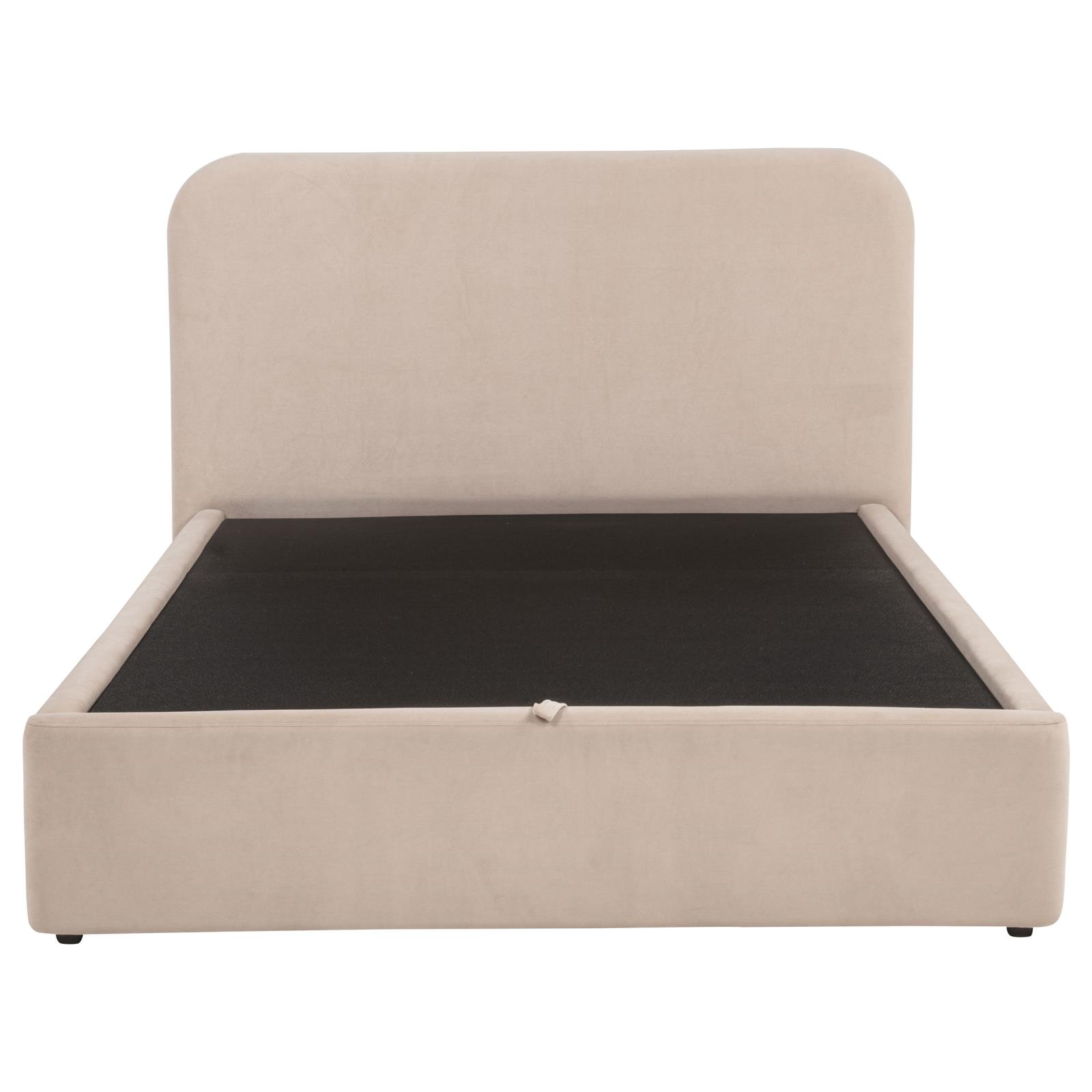 Anders Upholstered Queen Storage Lift Platform Bed - Image 5