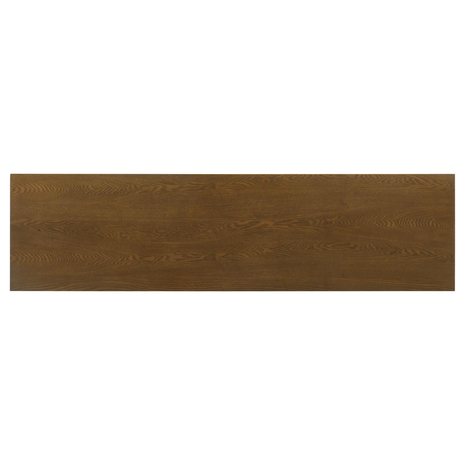 Thori 63-inch 2-door TV Stand Media Console Dark Brown - Image 11