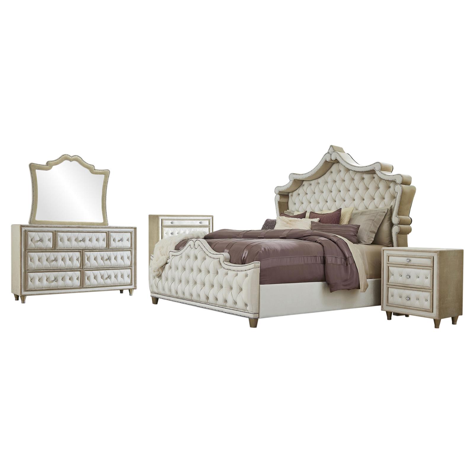 Antonella Bedroom Set Ivory - Image 13