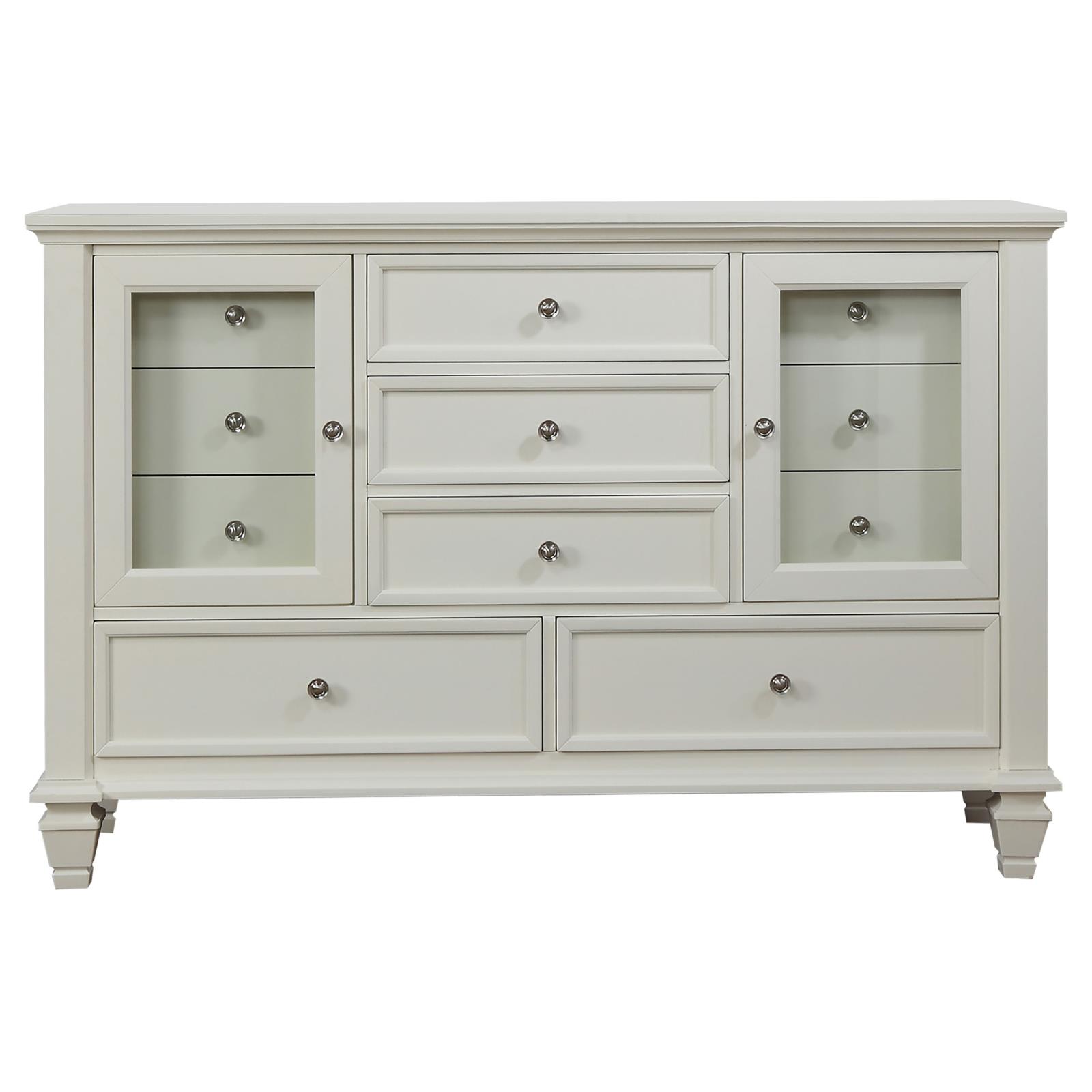 Sandy Beach Bedroom Set Cream White - Image 9
