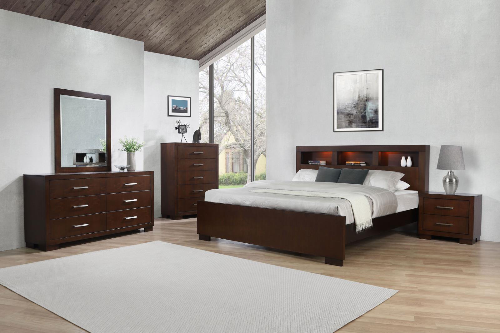 Jessica Bedroom Set Cappuccino - Image 18