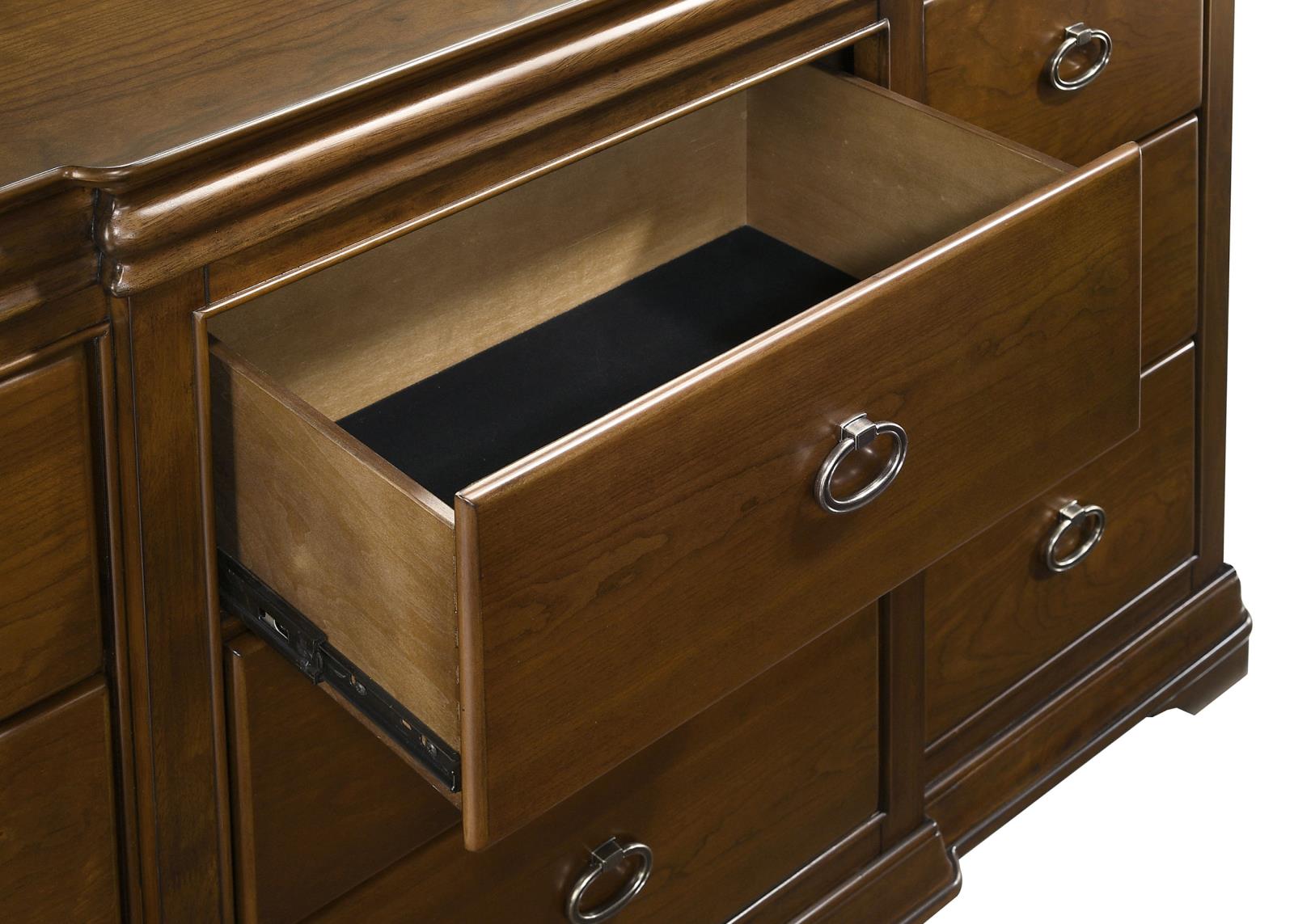 Garland 9-drawer Bedroom Dresser Cabinet Brown Cherry - Image 10