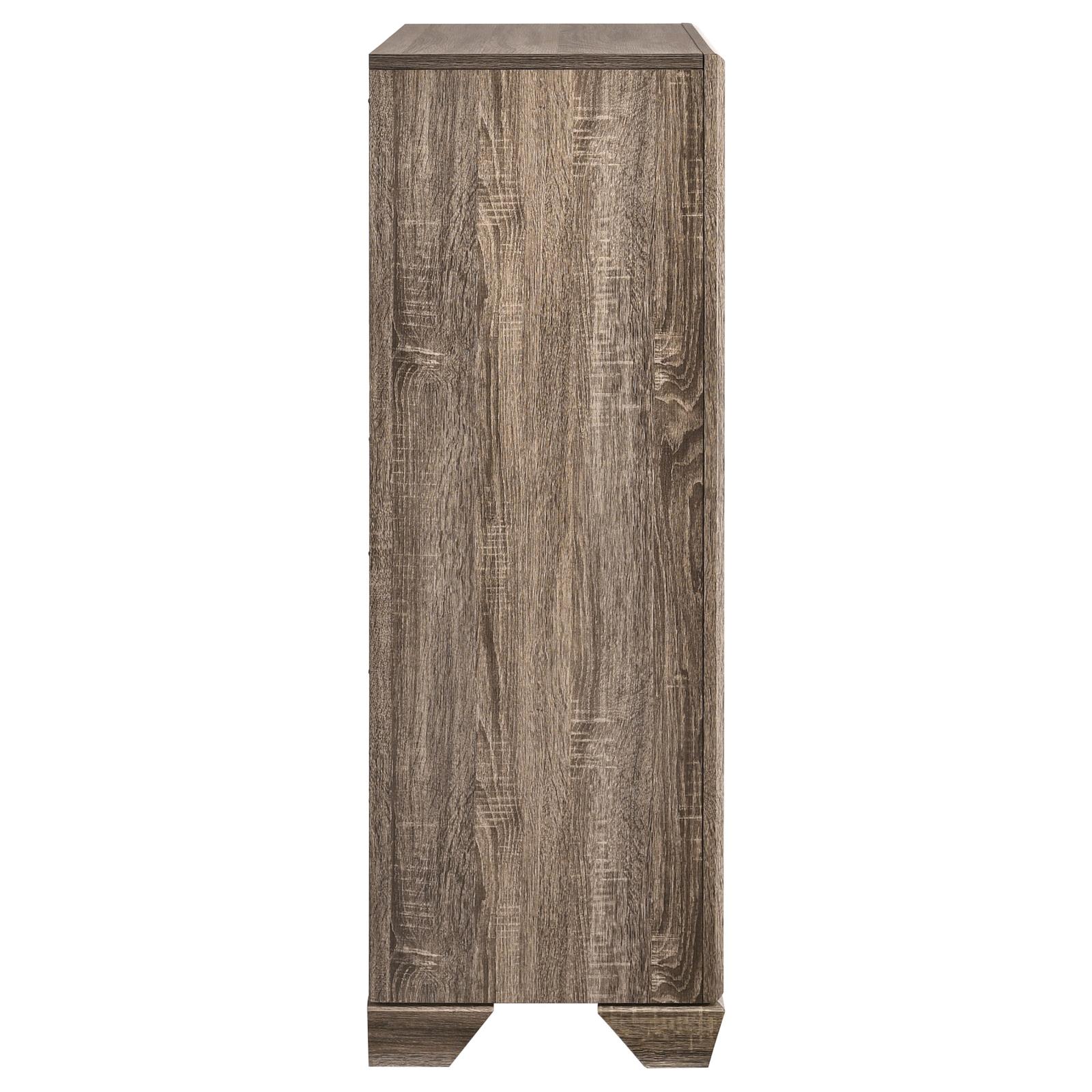 Kauffman 5-drawer Bedroom Chest Washed Taupe - Image 9