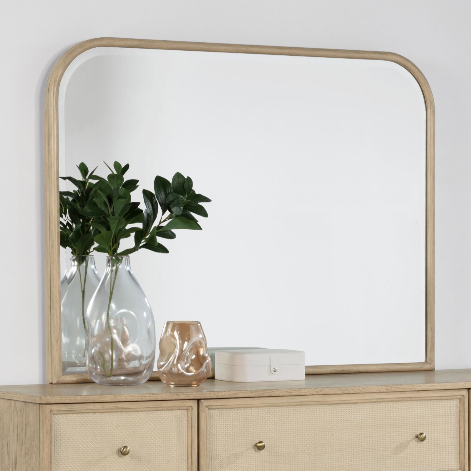 Kailani Dresser Mirror Beige Oak - Image 2