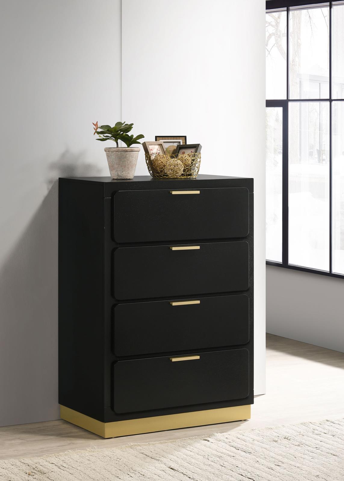 Caraway 4-drawer Bedroom Chest - Image 14