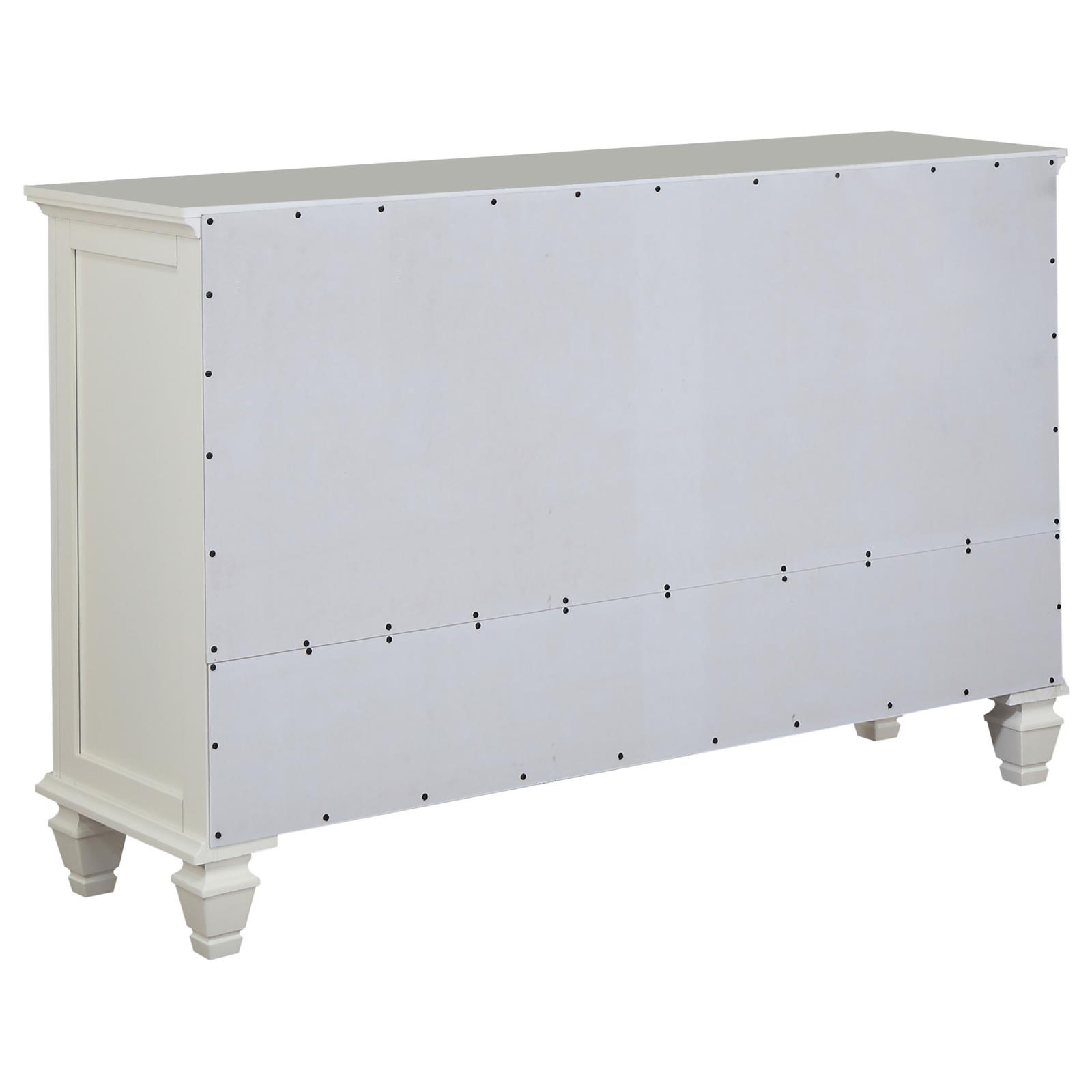 Sandy Beach Bedroom Set Cream White - Image 10