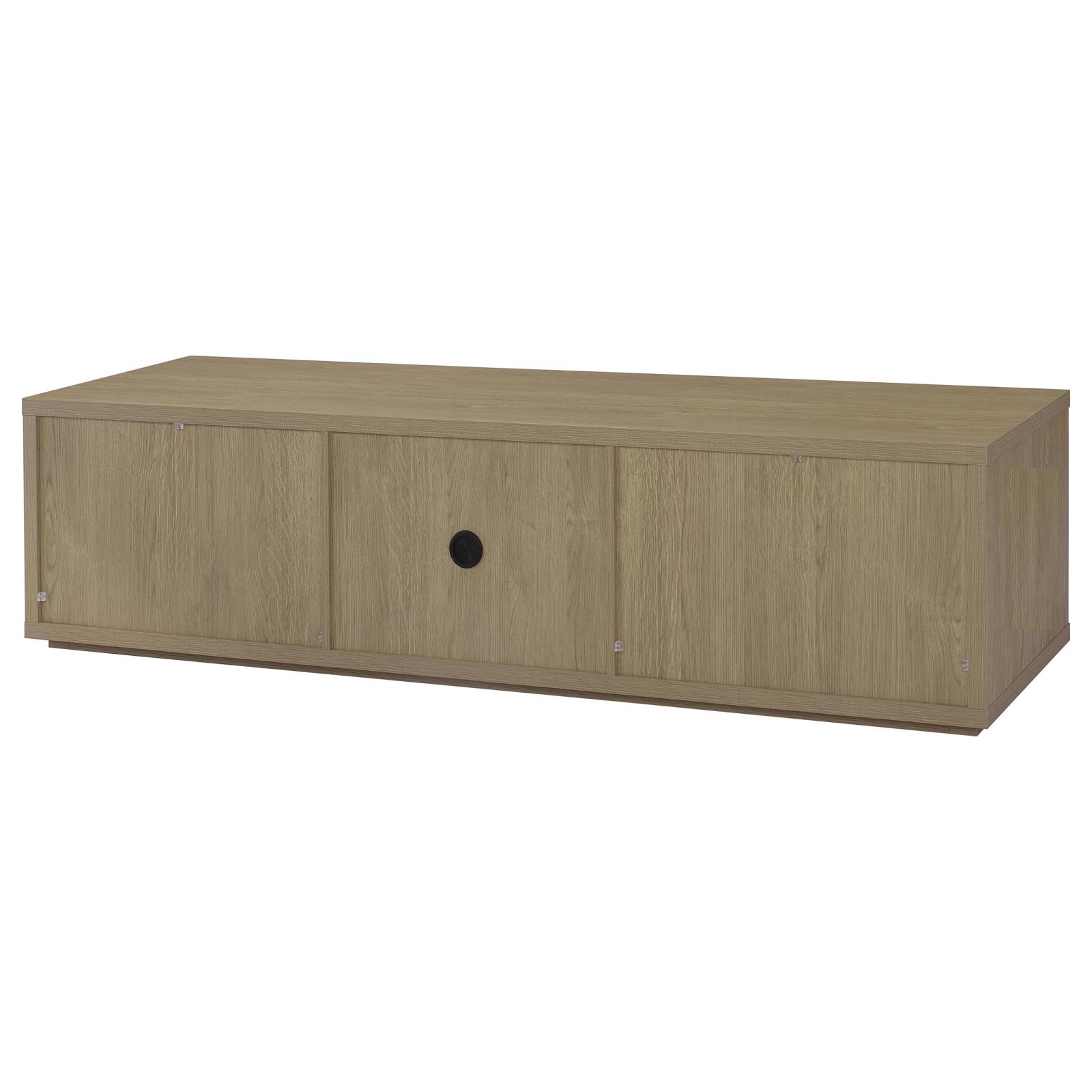 Ingram 4-Door TV Stand for TVs up to 85 Inches Latte - Image 7