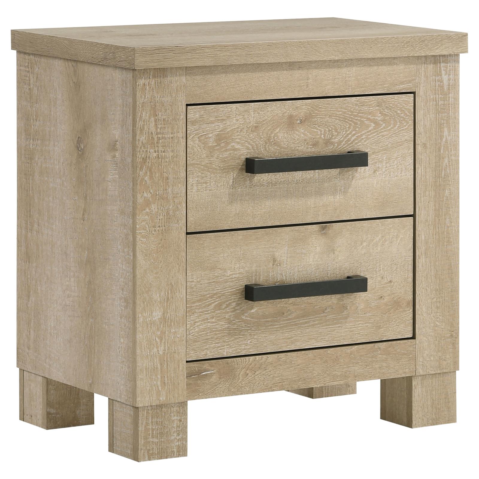 Oakglen Bedroom Set Weathered Oak - Image 5