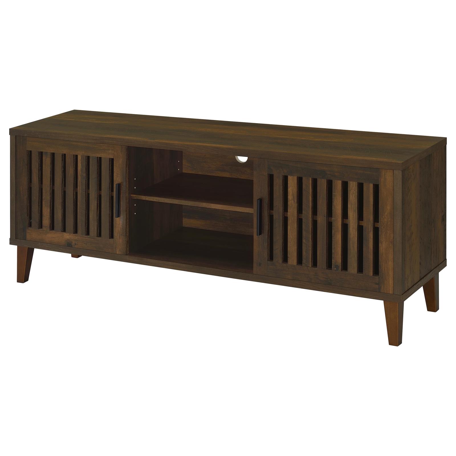 Sedona 2-door Engineered Wood 60-inch TV Stand Dark Pine - Image 5