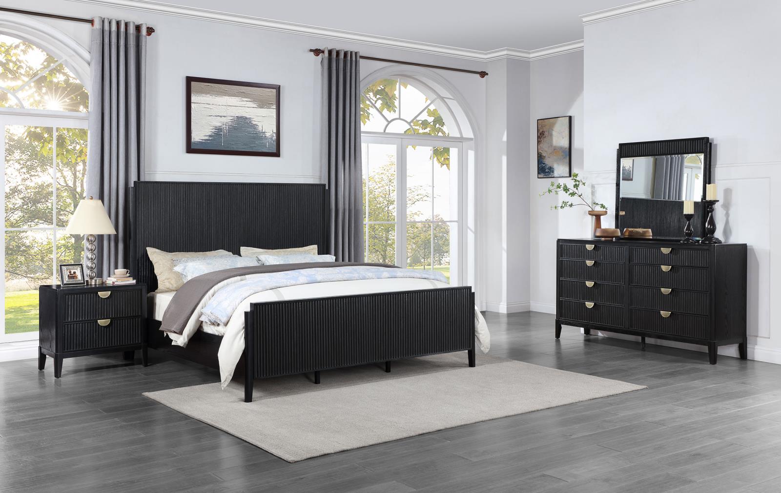 Brookmead Bedroom Set Black - Image 2