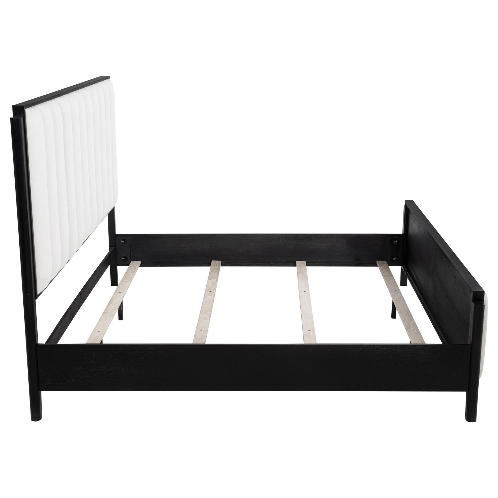 Brookmead 60-inch Upholstered Eastern King Bed Black - Image 6