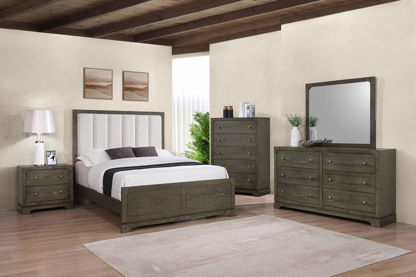 Gran Park 59-inch Eastern King Panel Bed Dark Cocoa - Image 11